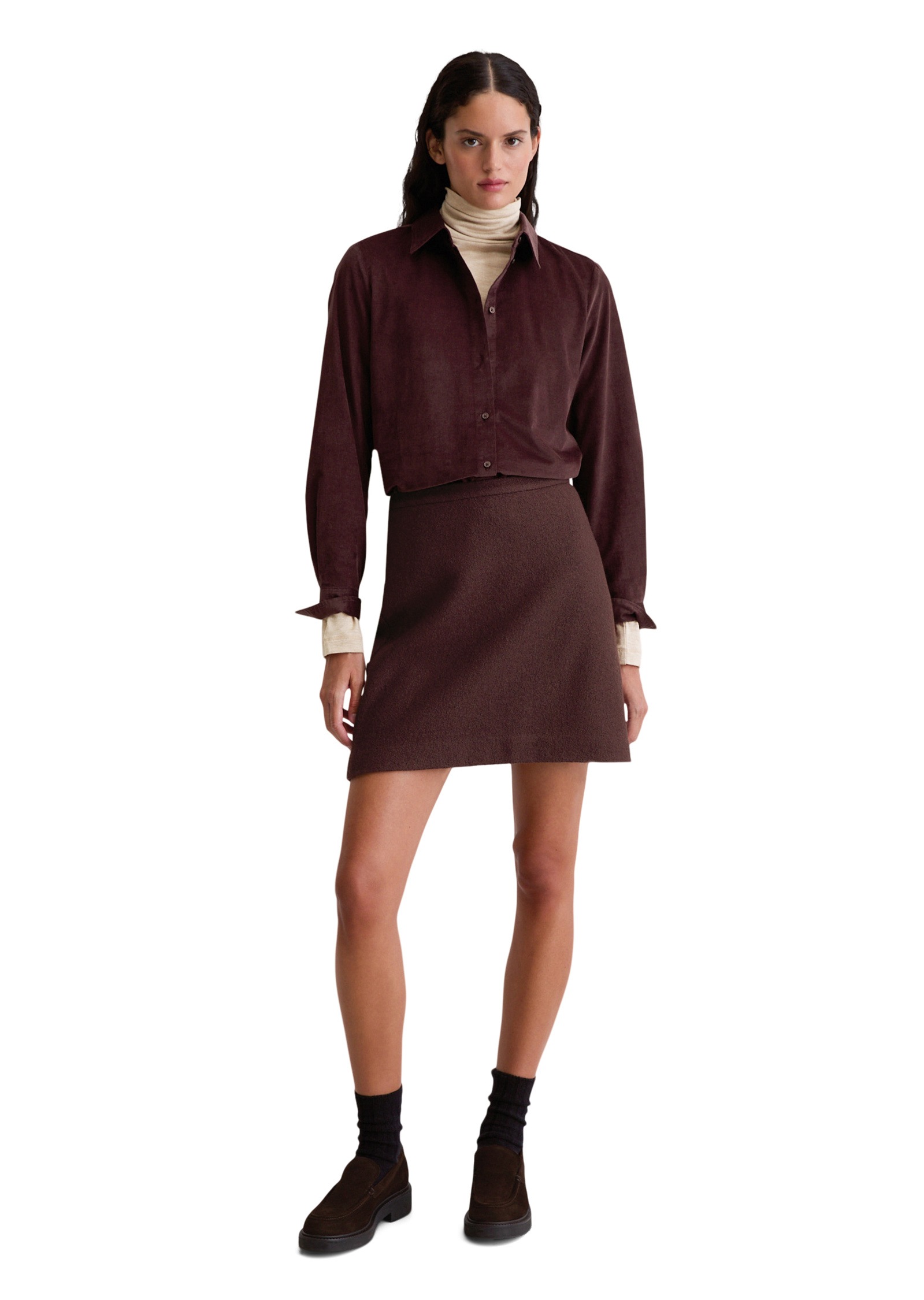 Marc O'Polo Langarmbluse »aus Organic-Cotton-Viskose-Mix«