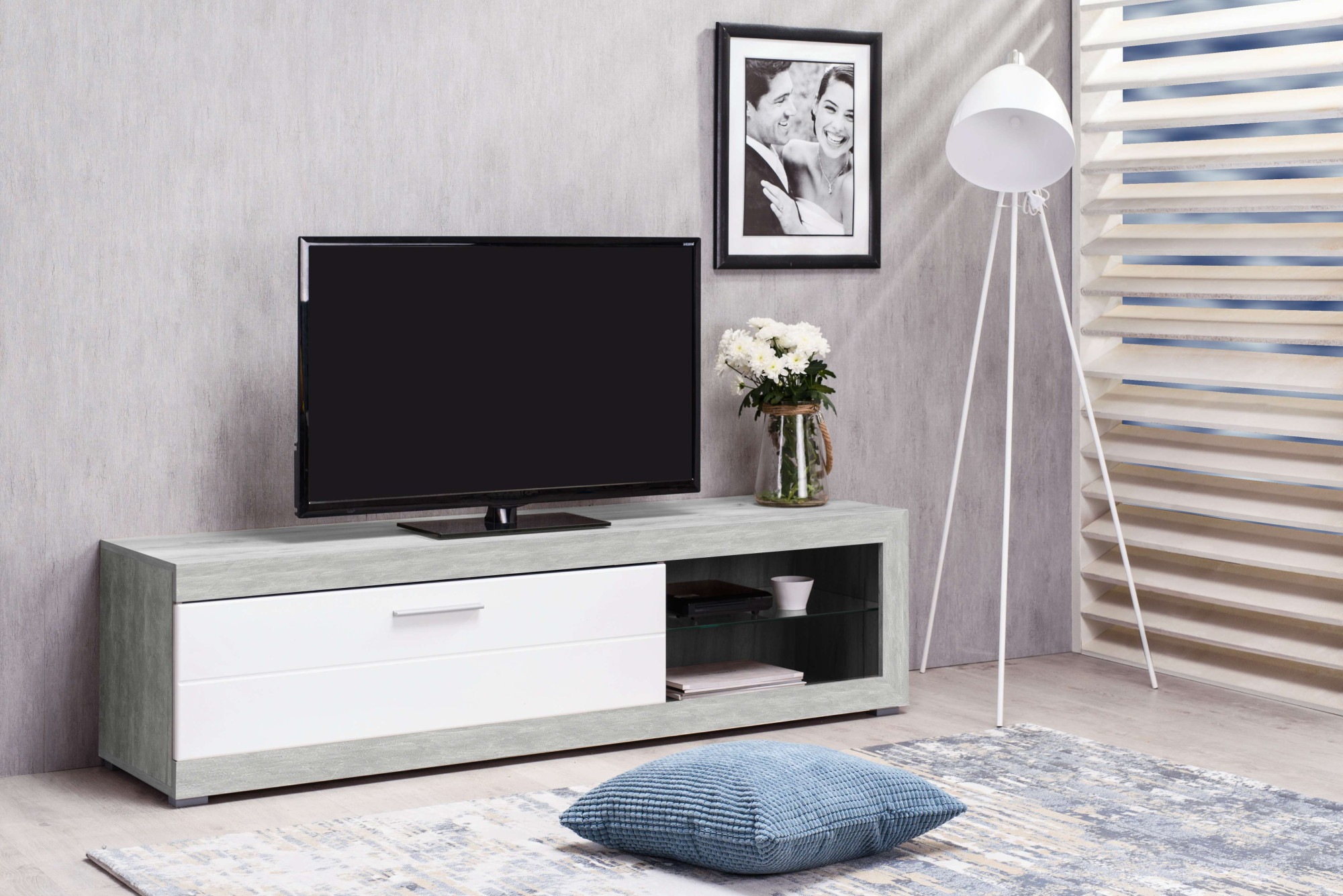 INOSIGN Lowboard "Remo TV-Kommode", TV-Kommode mit LED-Beleuchtung, Breite günstig online kaufen