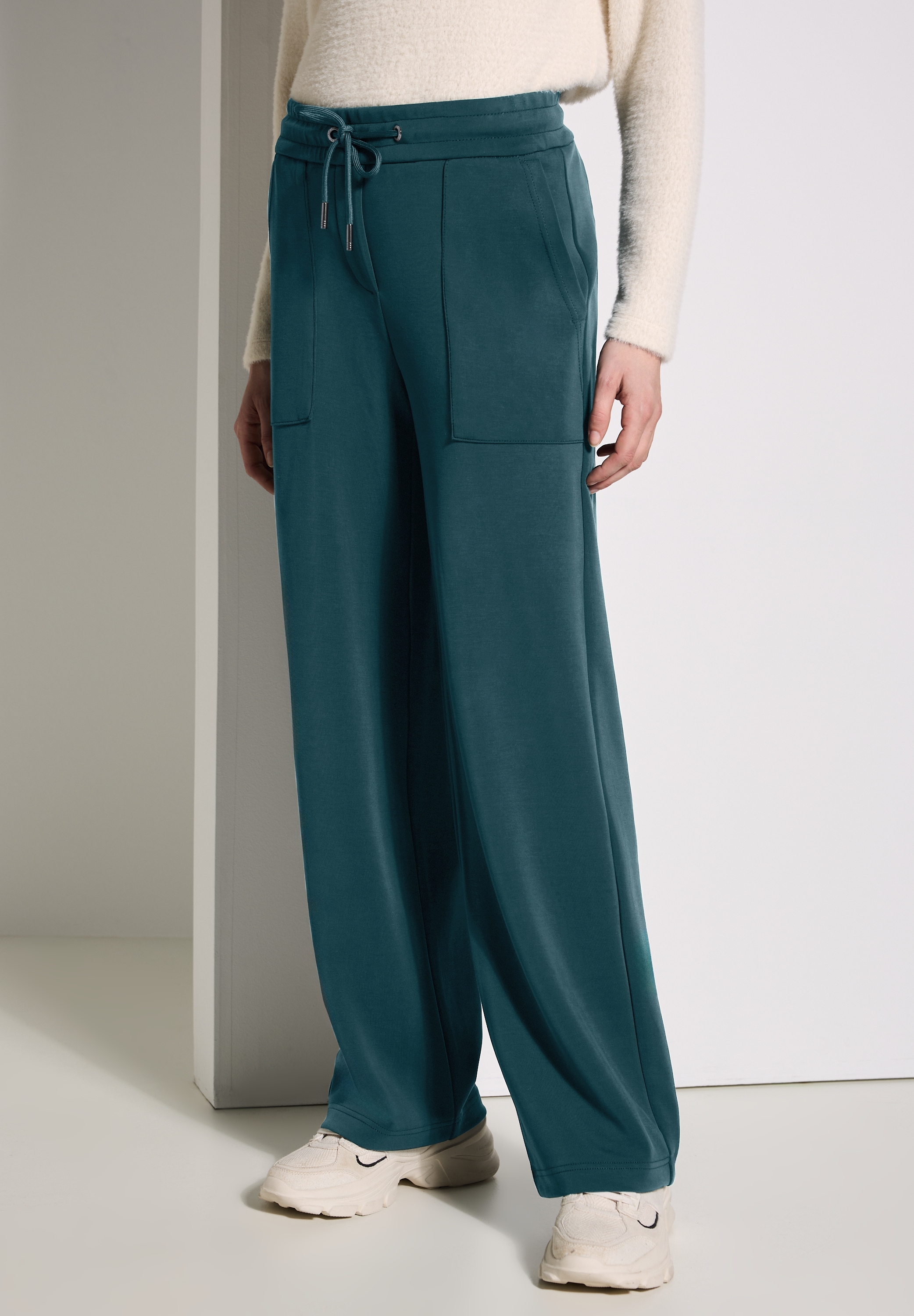 Cecil Stoffhose "Style Neele", Sommerhose mit weitem Bein günstig online kaufen