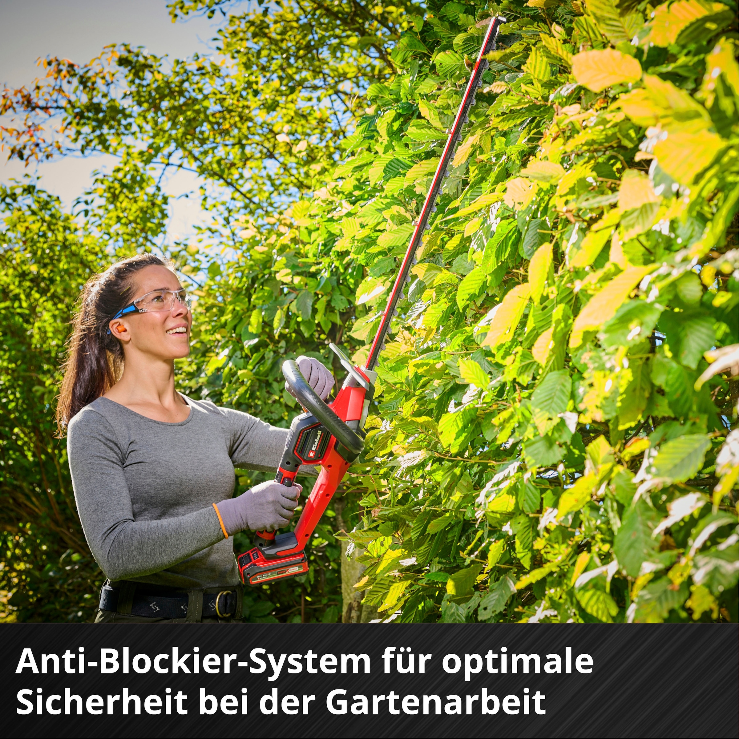 Einhell Akku-Heckenschere »GP-CH 18/61 Li BL-Solo«, 67 cm Schwertlänge, ohne Akku und Ladegerät