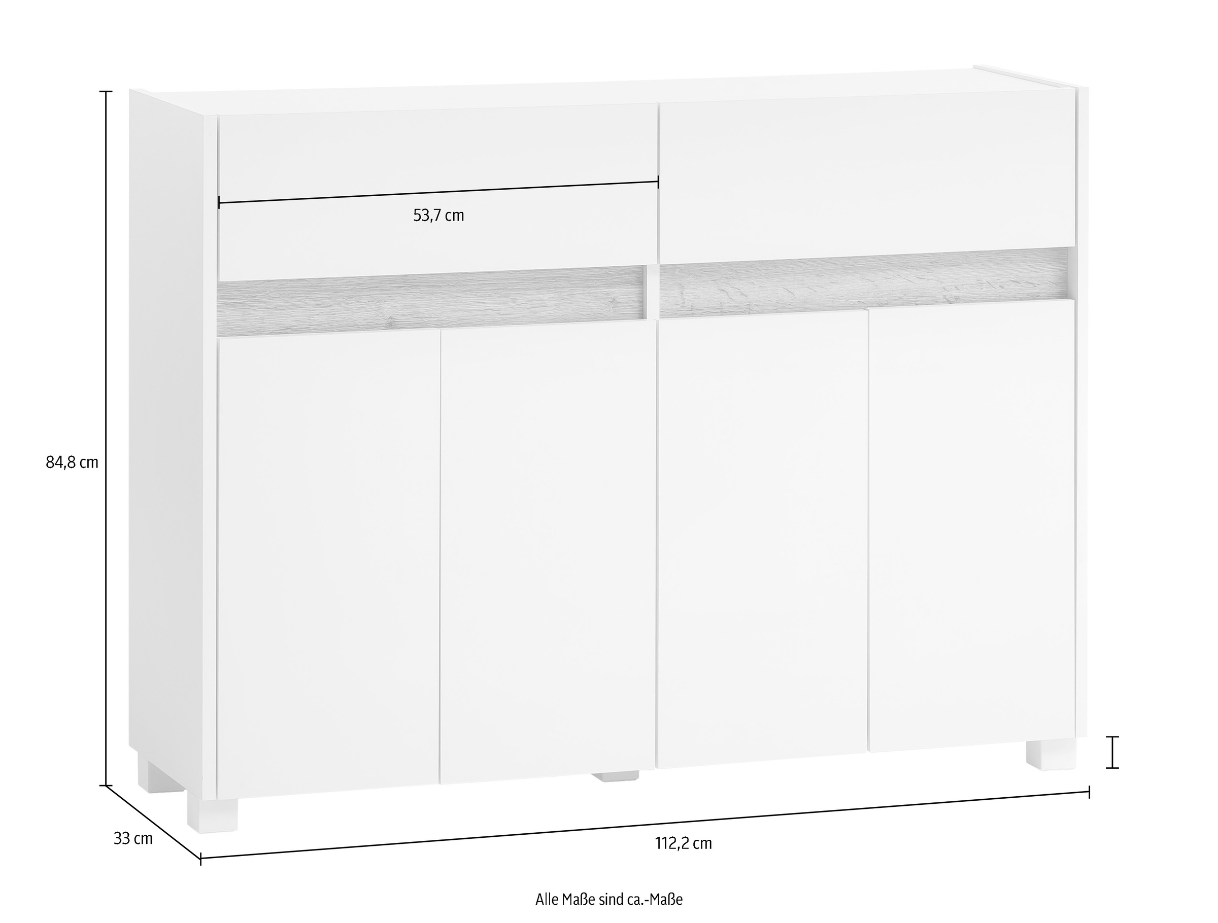 Schildmeyer Unterschrank »Cosmo in verschiedenen Farben«, Breite 112 cm