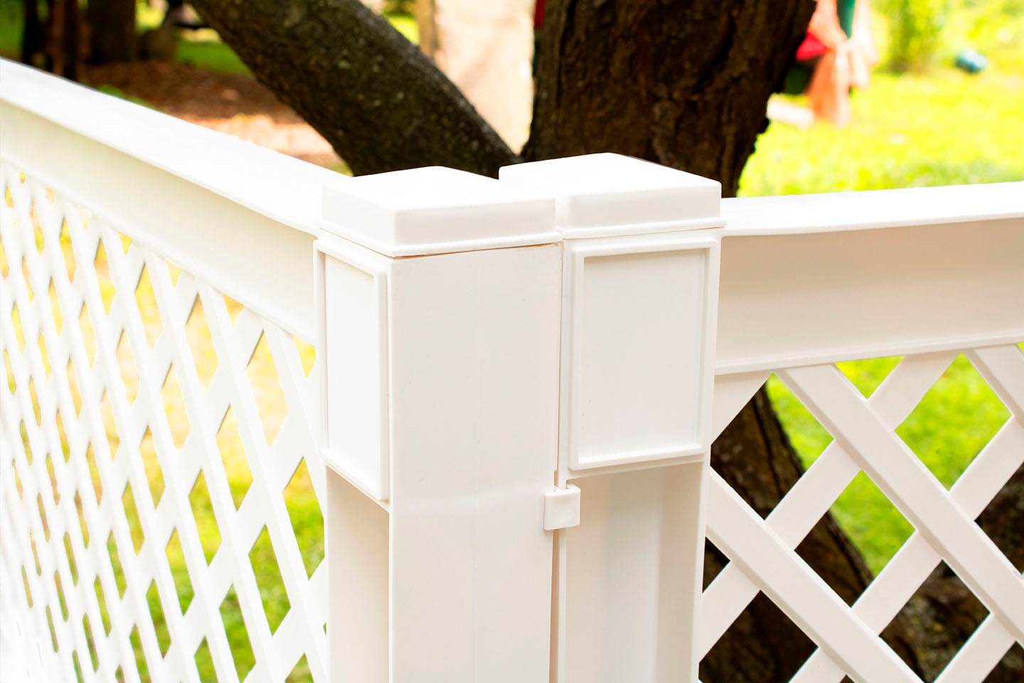 Thumbnail - KHW Spalier "aus witterungsbeständigem Kunststoff" 2er-Set Pflanzkästen, 2x100 cm Breite, mit je einem Spalier