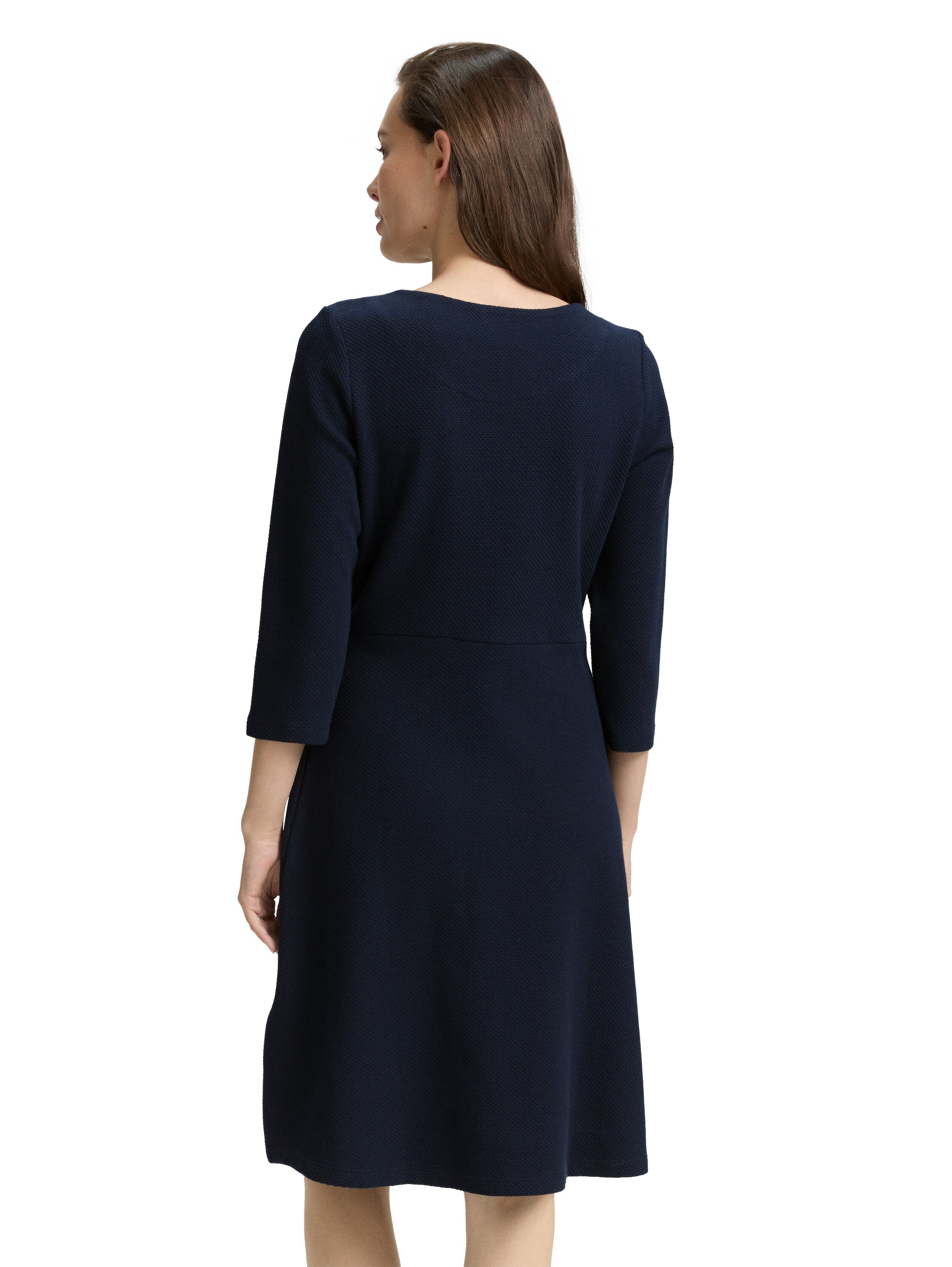 TOM TAILOR Jerseykleid, Sommerkleid mit Knopf-Details günstig online kaufen
