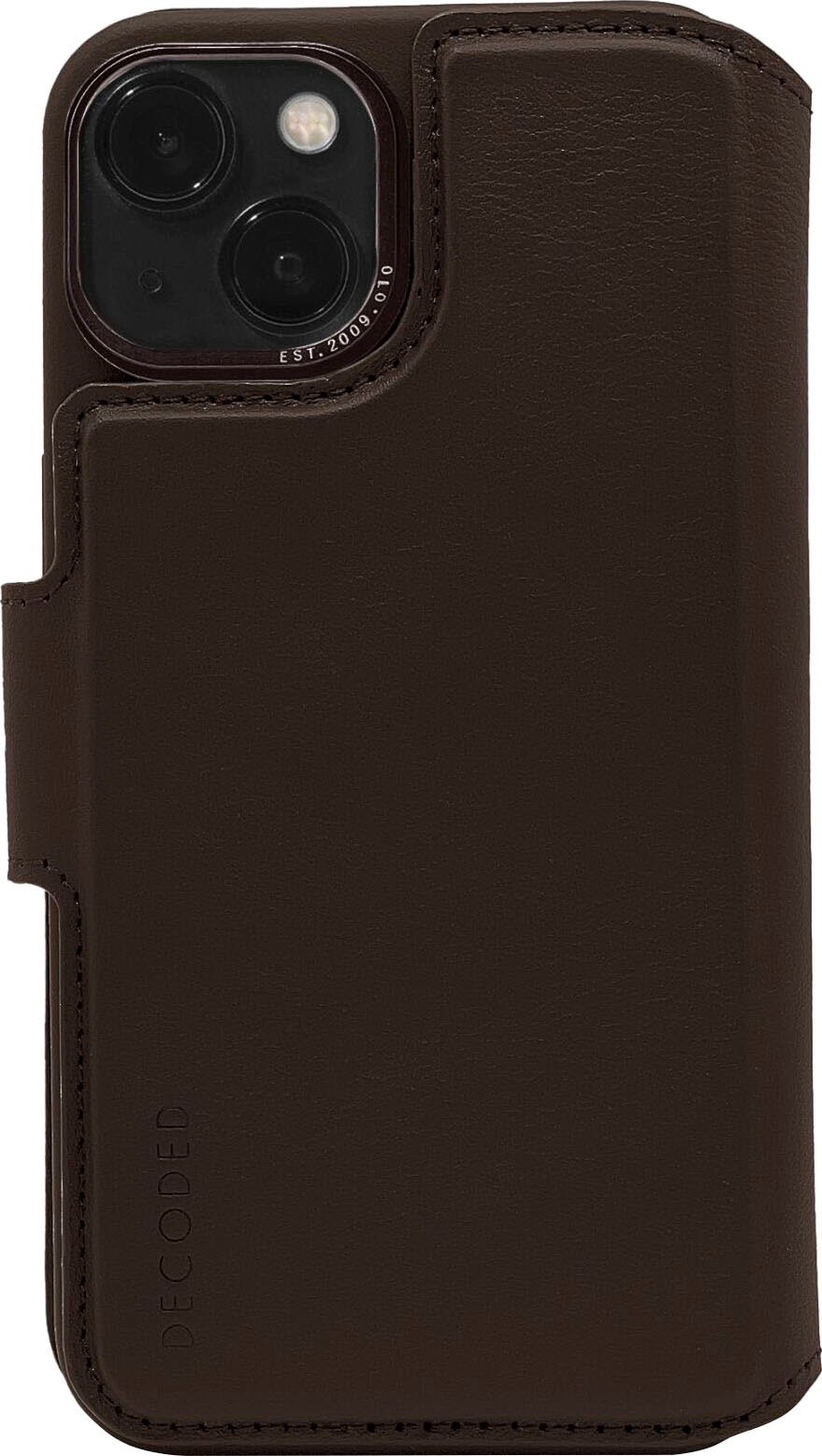 DECODED Smartphone-Hülle "Leather Detachable Wallet iPhone 14 Plus", iPhone 14 Plus, braun, Hüllen