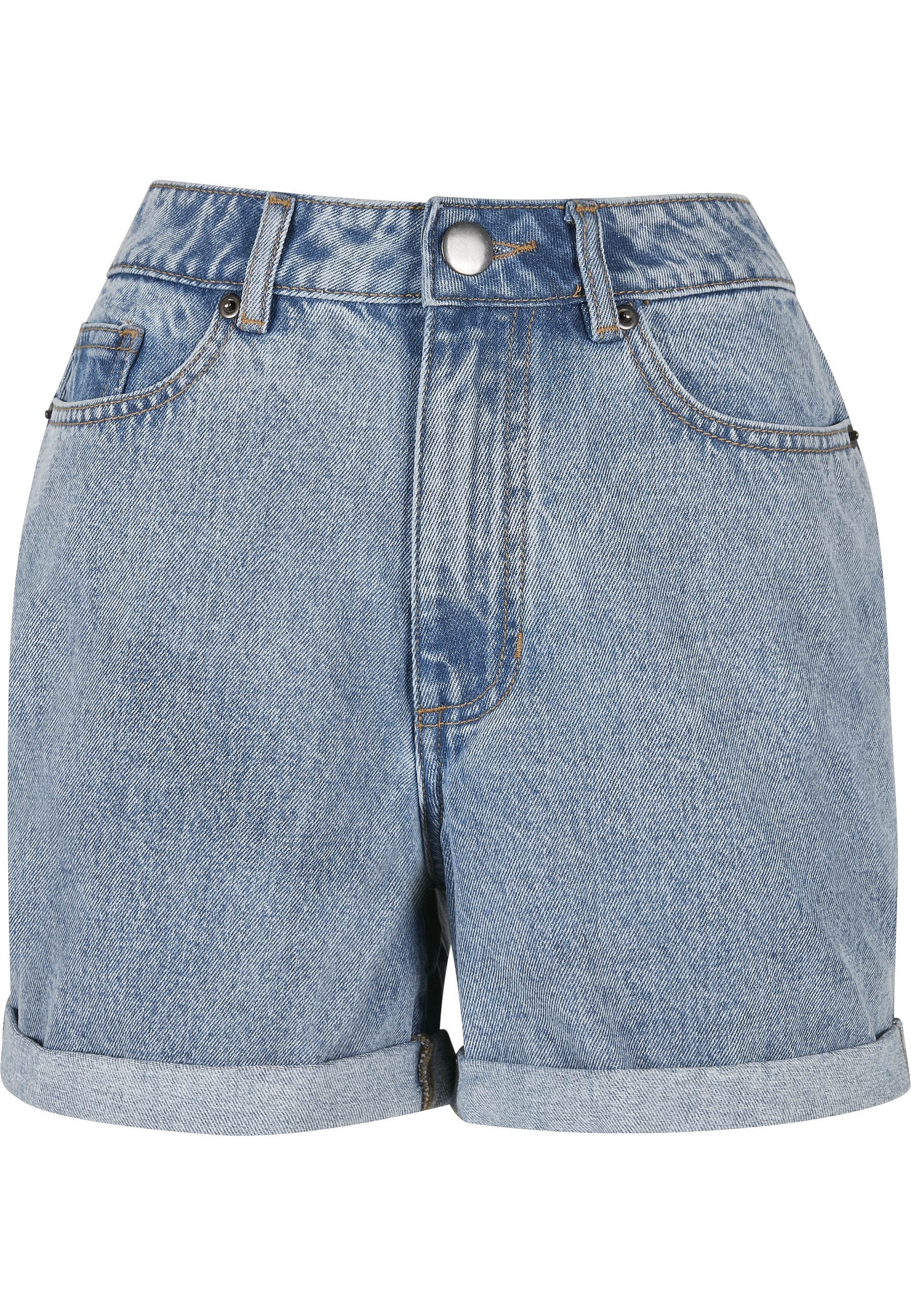 URBAN CLASSICS Stoffhose "Urban Classics Damen Ladies High Waist Boyfriend günstig online kaufen