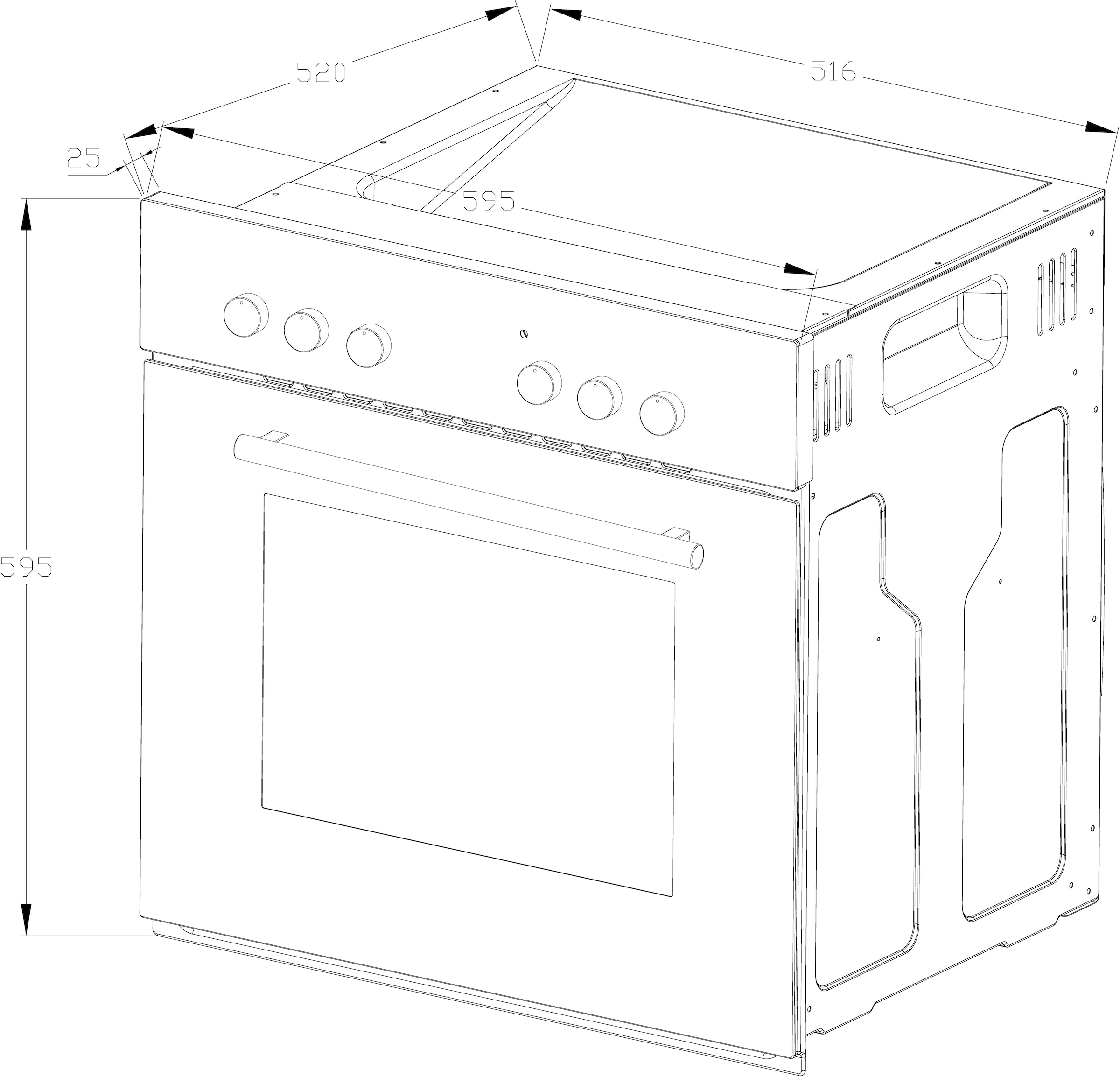 BASIC by Balculina Winkelküche »Denver, Küche BxHxT 250/115 x 211 x 60«, Breite 250 cm, wahlweise mit E-Geräten und Induktion