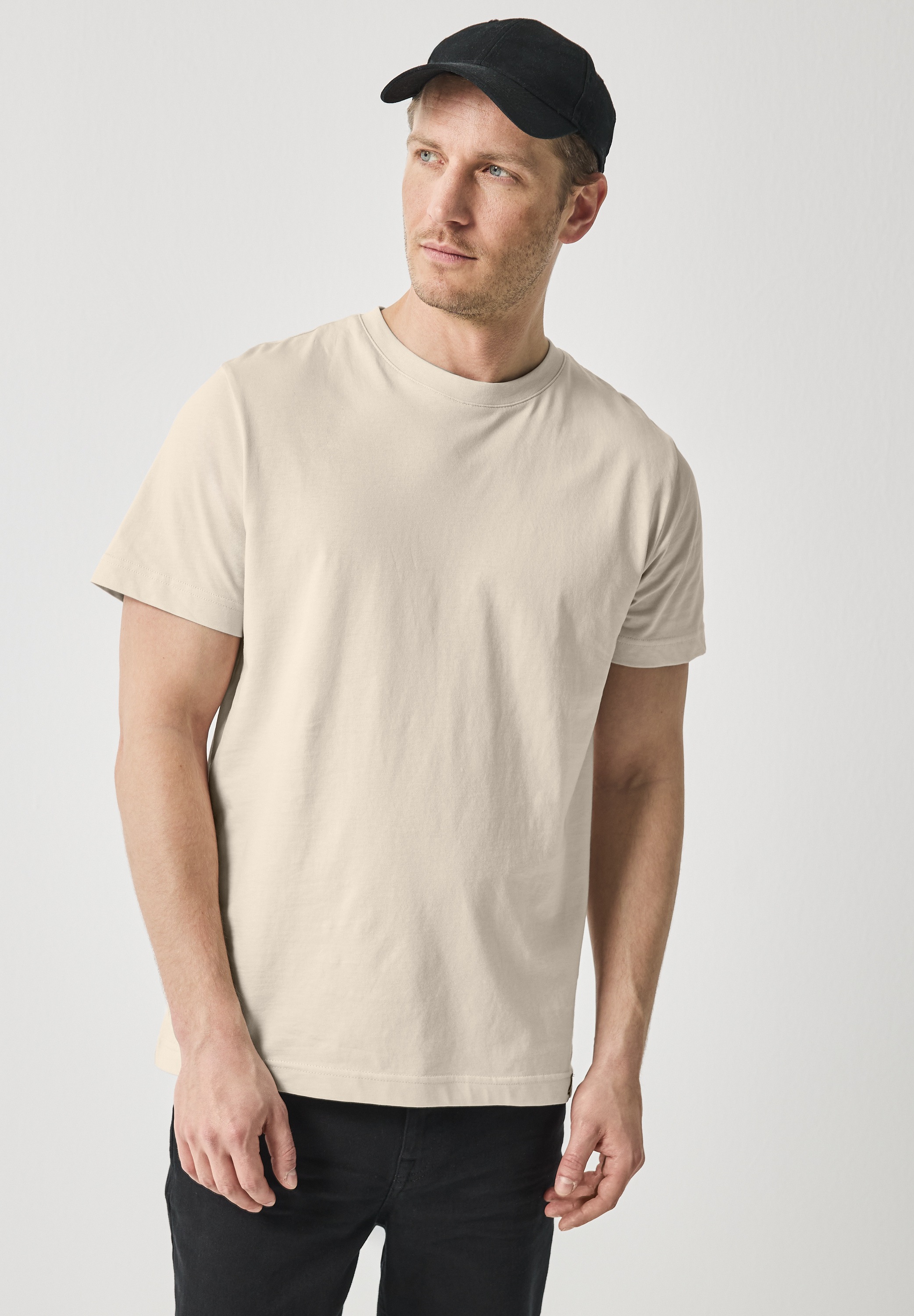 STREET ONE MEN T-Shirt, Rundhalsausschnitt günstig online kaufen