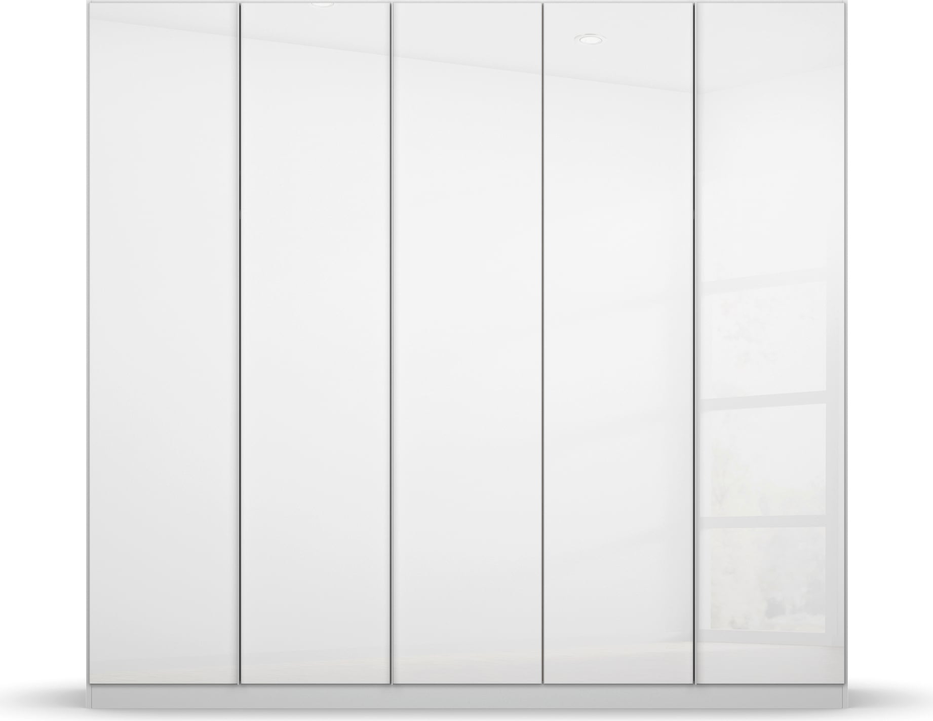 rauch Drehtürenschrank »Monostar«, mit Glasfront sowie umfangreicher Innenausstattung