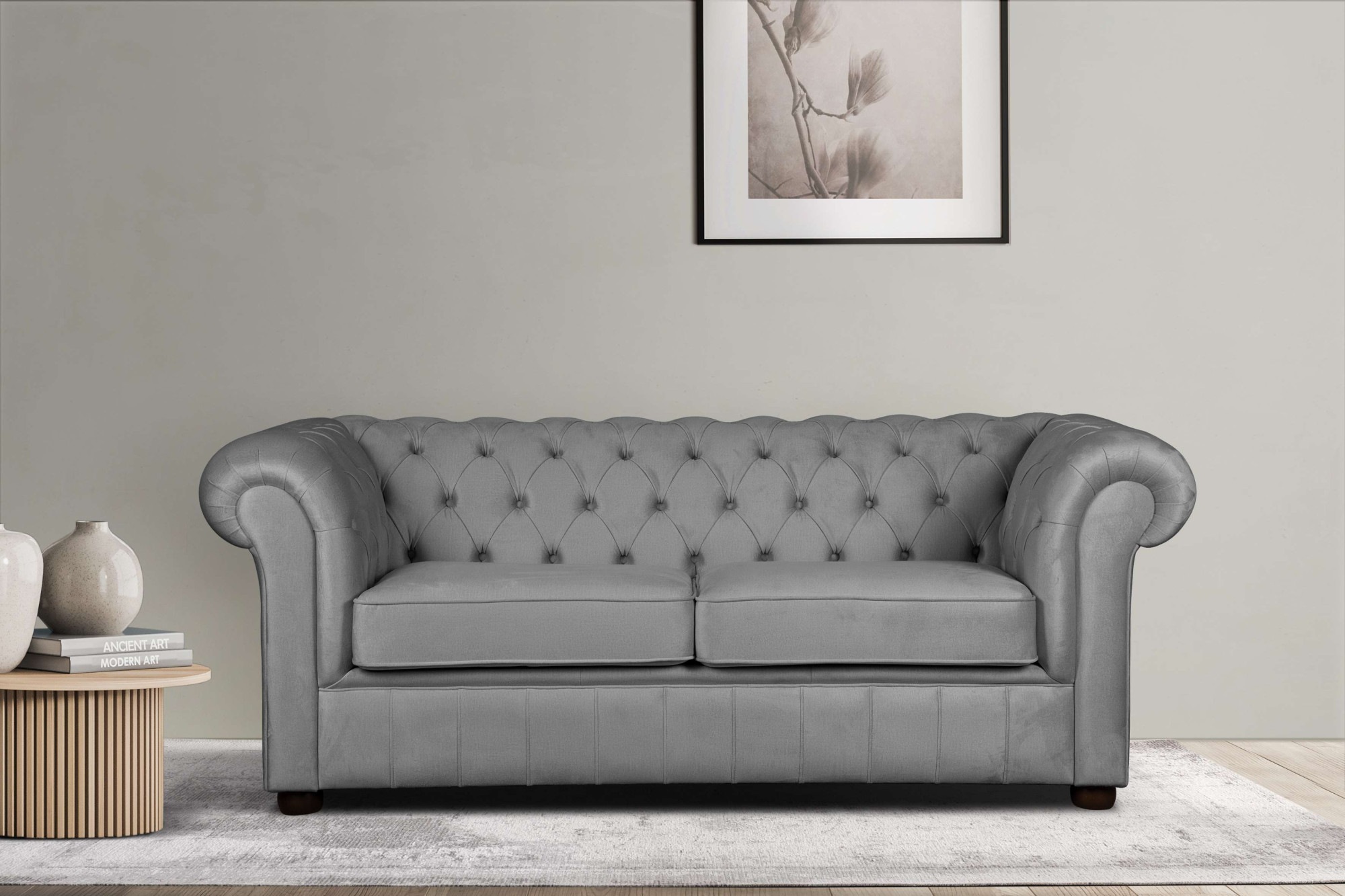 Home affaire 3-Sitzer "CHARENTE, optionale Schlafsofa, Chesterfield-Sofa, B günstig online kaufen