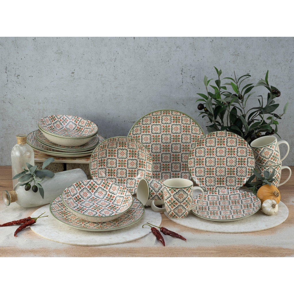 CreaTable Kombiservice »Rumi«, (Set, 16 tlg.)