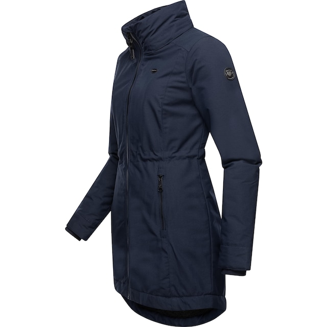 Ragwear Winterjacke »Dakkota«, mit Kapuze, Wasserdichter Winterparka mit  Teddyfleece Innenfutter kaufen | BAUR