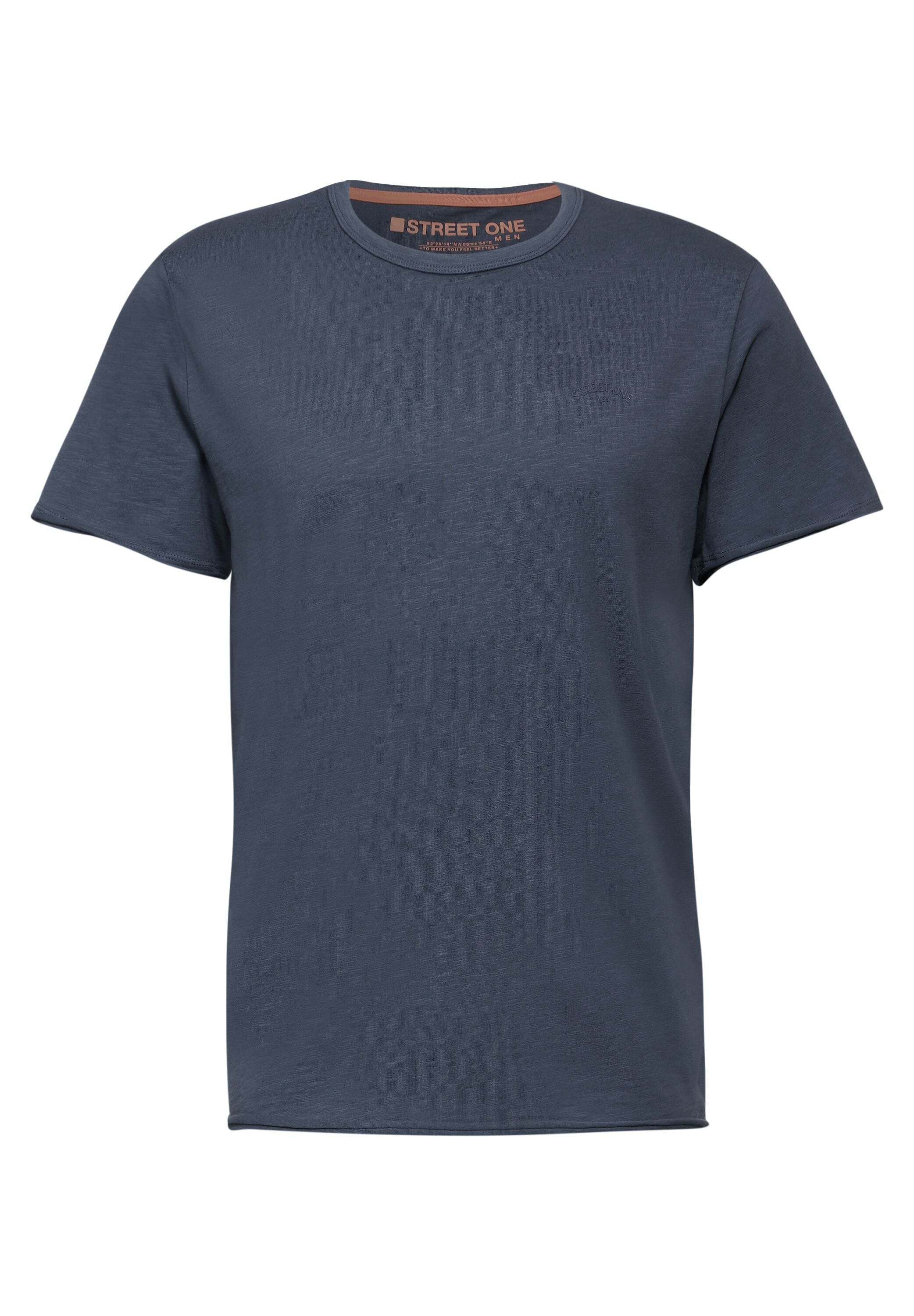 STREET ONE MEN T-Shirt, aus reiner Baumwolle