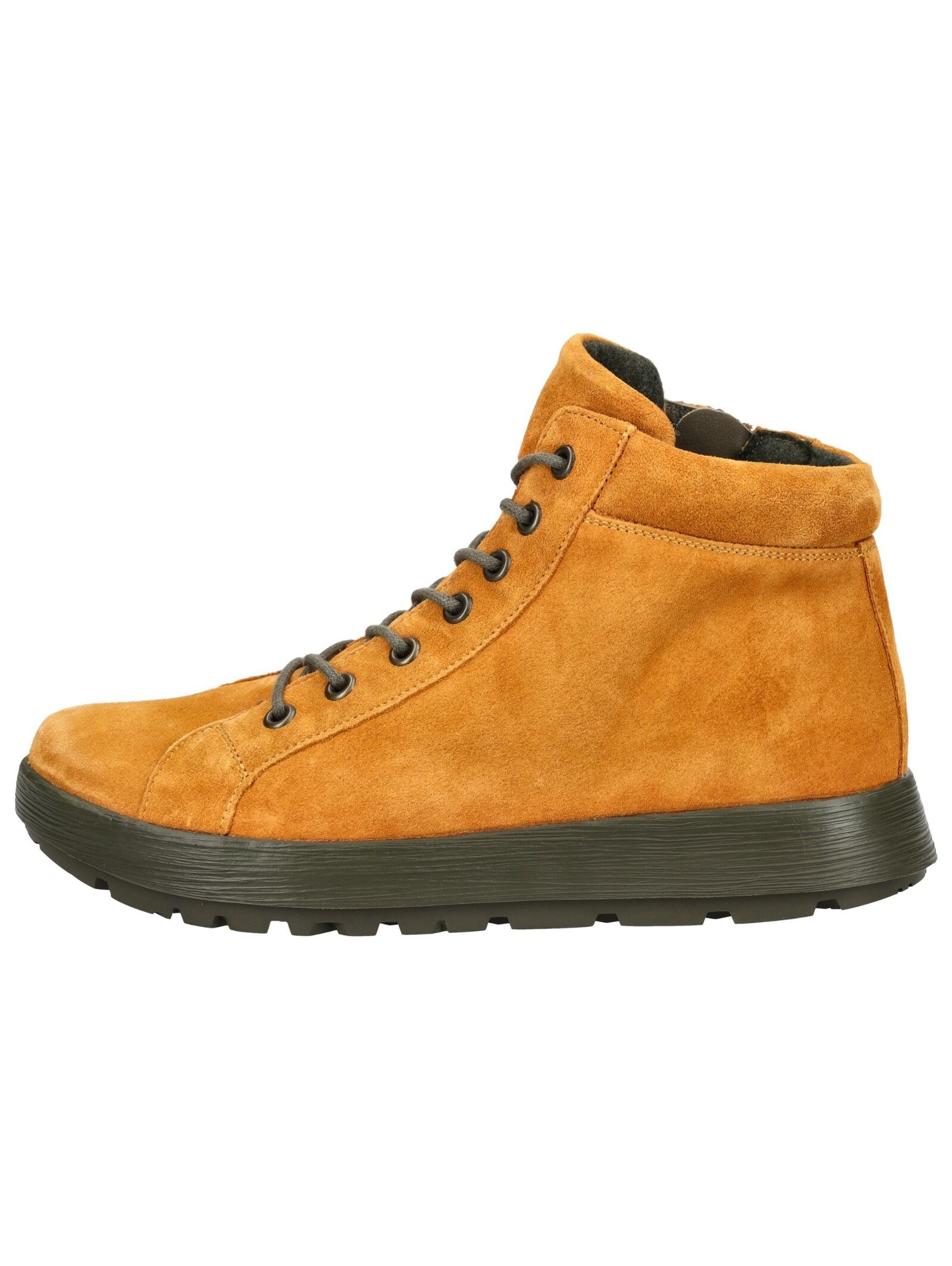 Think Schnürstiefelette "Think Stiefelette Veloursleder" günstig online kaufen