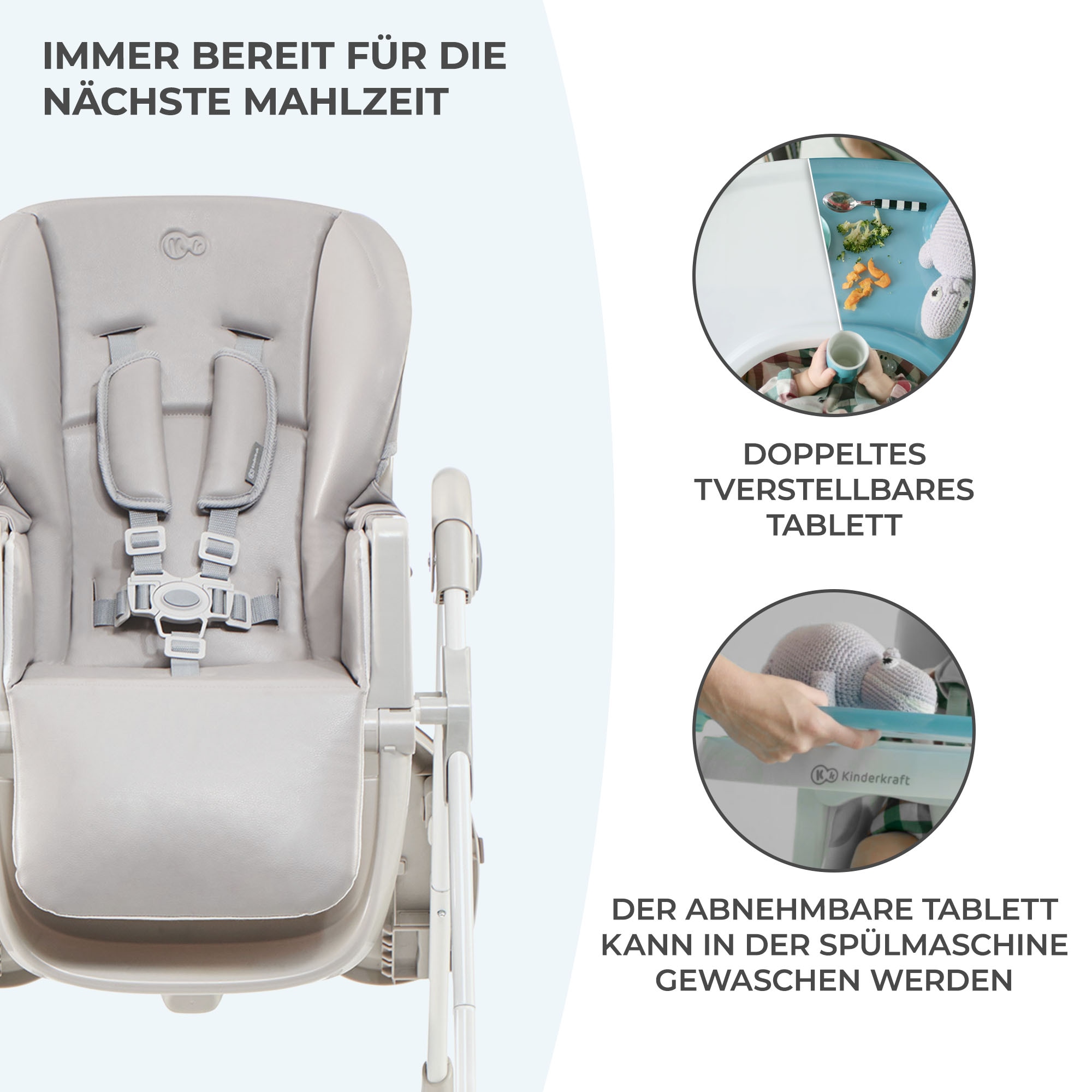 Kinderkraft Hochstuhl »YUMMY«