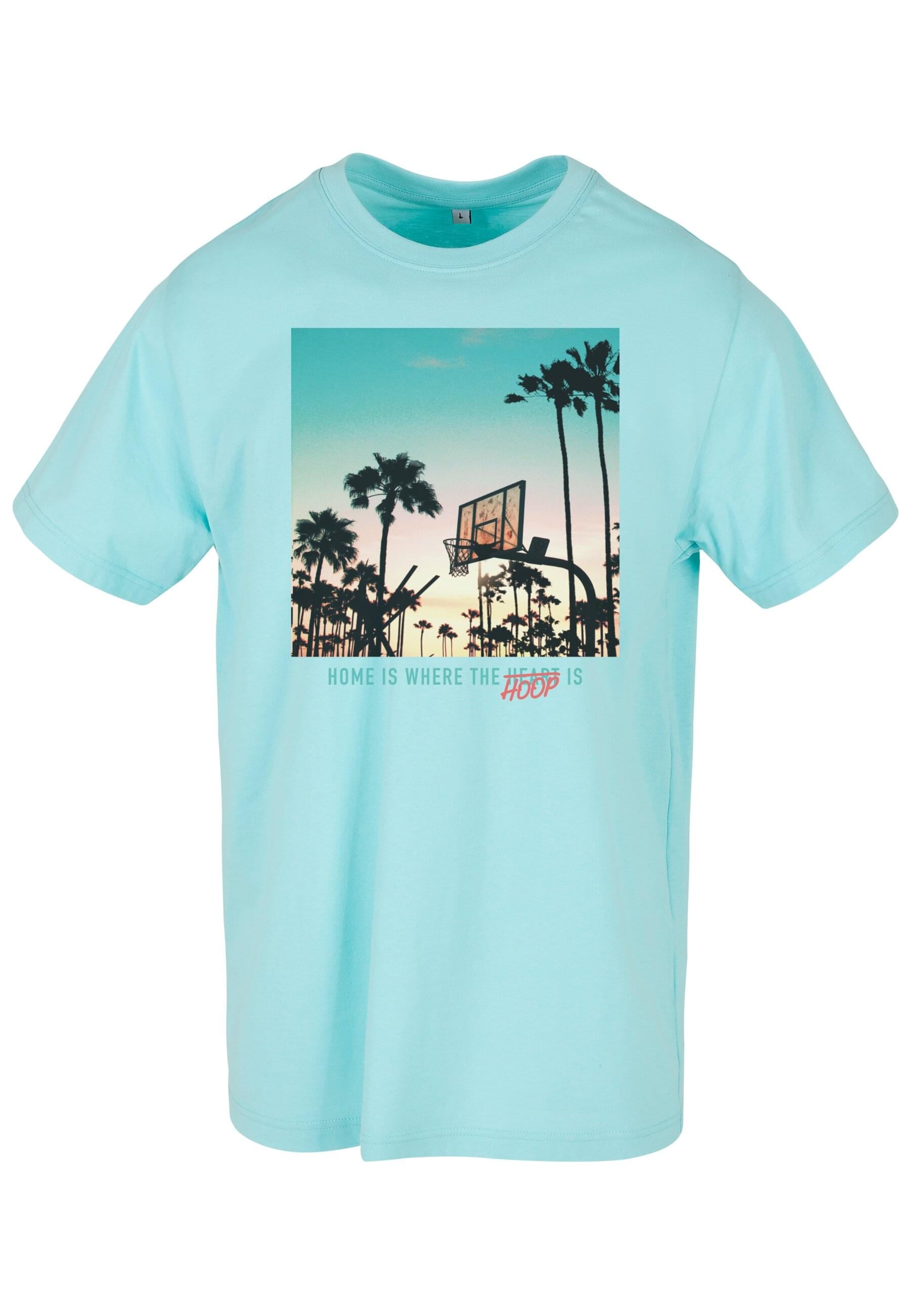 MisterTee T-Shirt "MisterTee Herren Home Hoop Tee" 1 Stk. tlg. günstig online kaufen