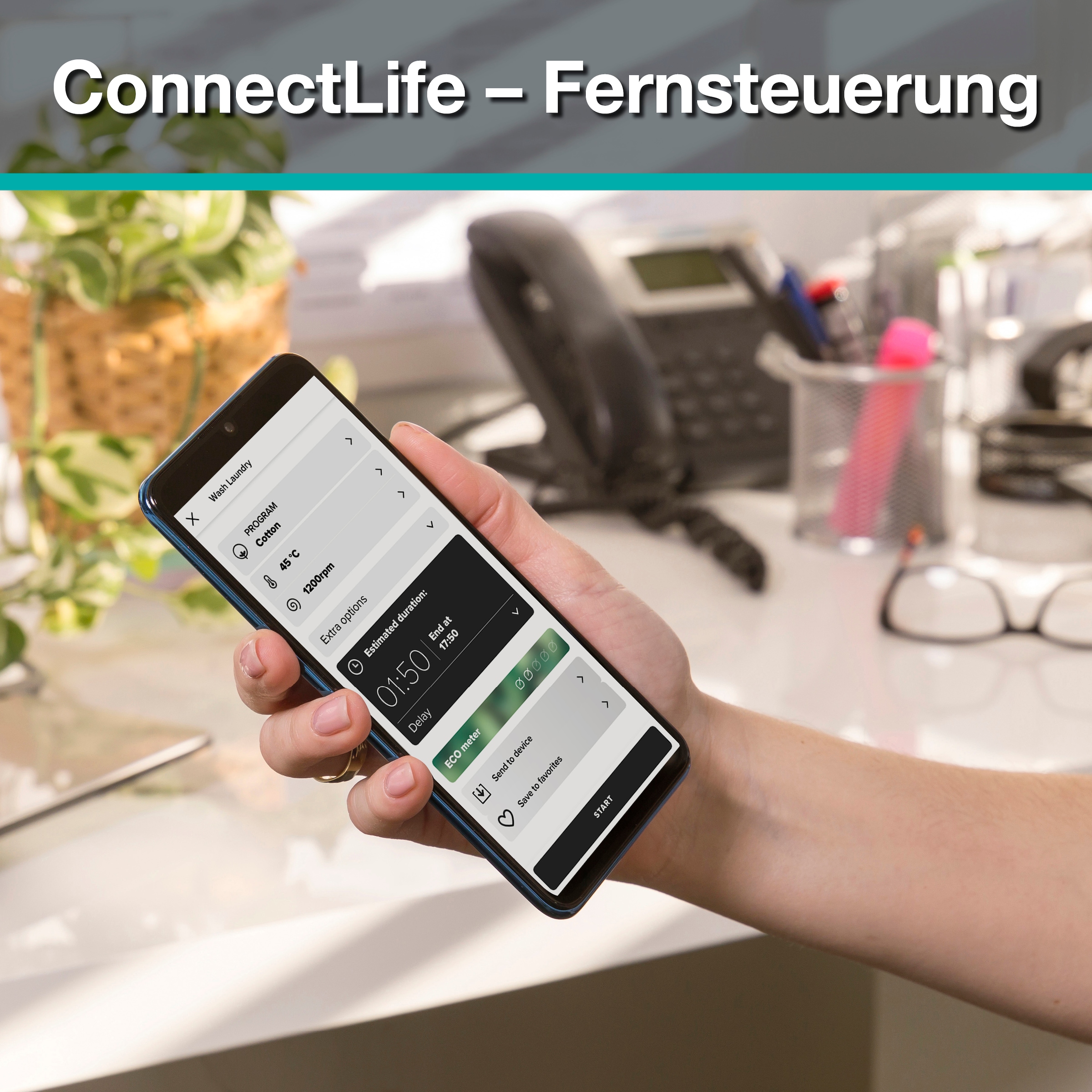 GORENJE Waschmaschine »WPNEI74A1TS«, 7 kg, 1400 U/min, Energieklasse A-10%