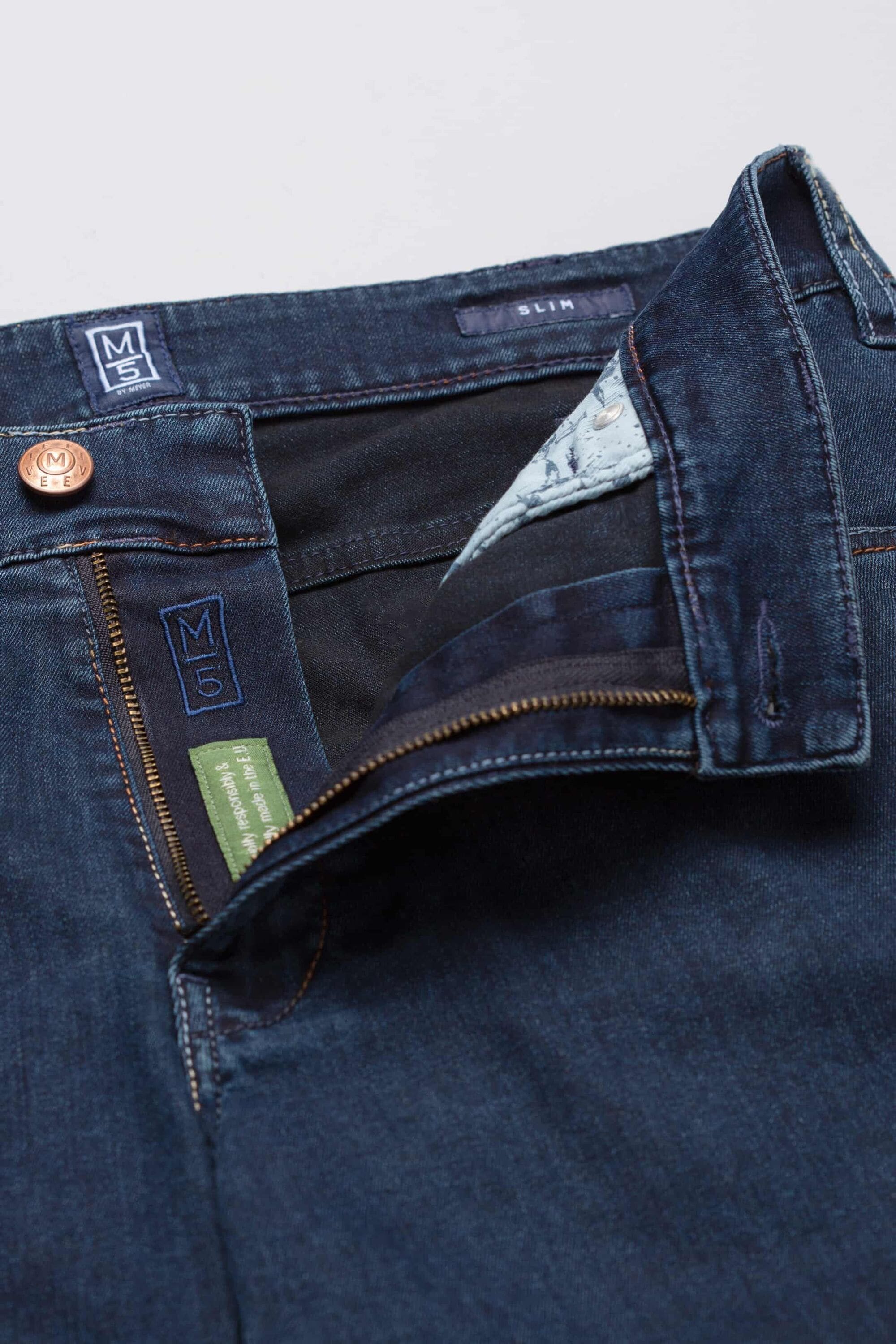 MEYER 5-Pocket-Jeans »M5 Slim«, aus Bio-Baumwolle