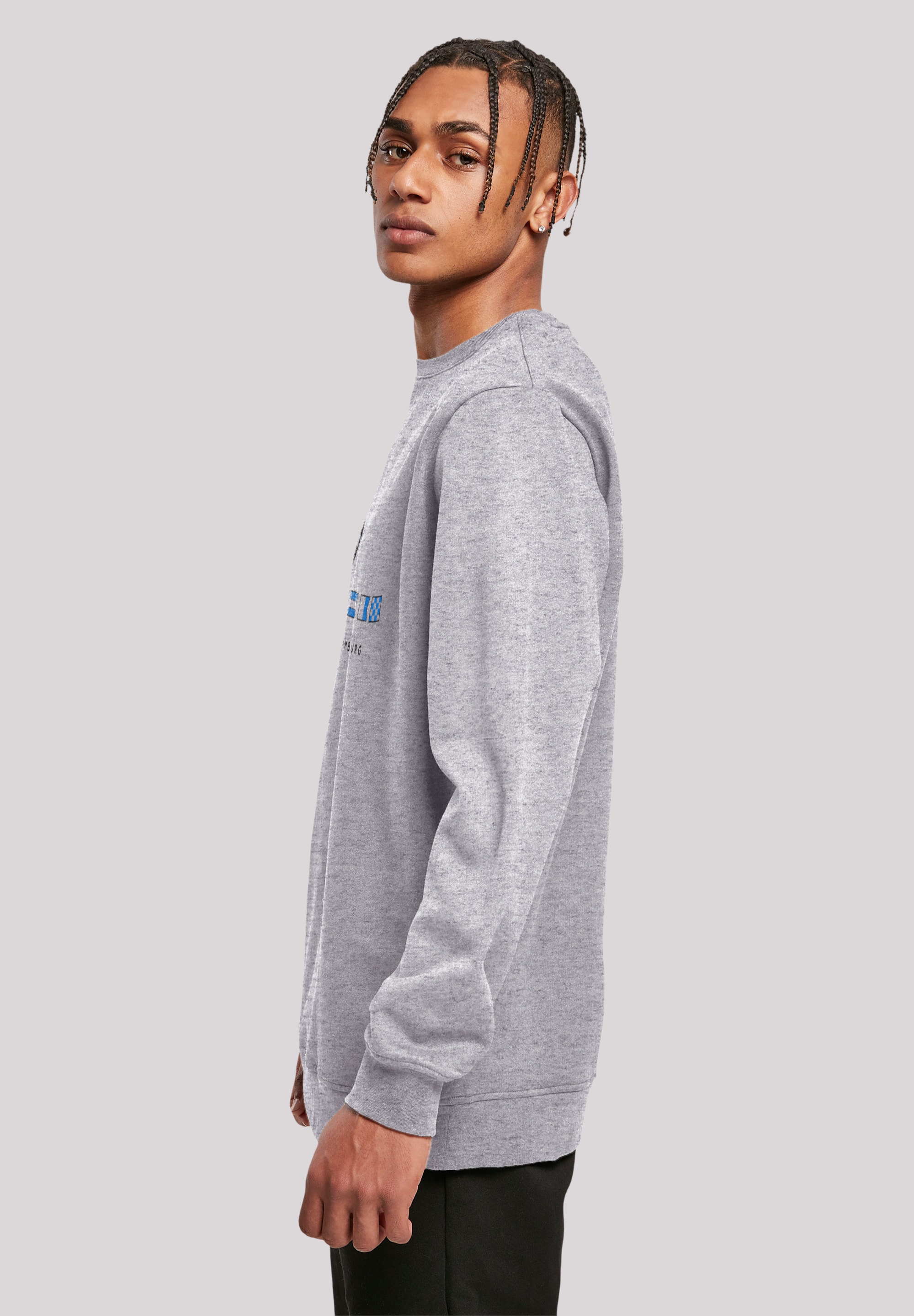 F4NT4STIC Kapuzenpullover »Herren Sweatshirt Seglerfahnen Knut & Jan Hamburg«, Print