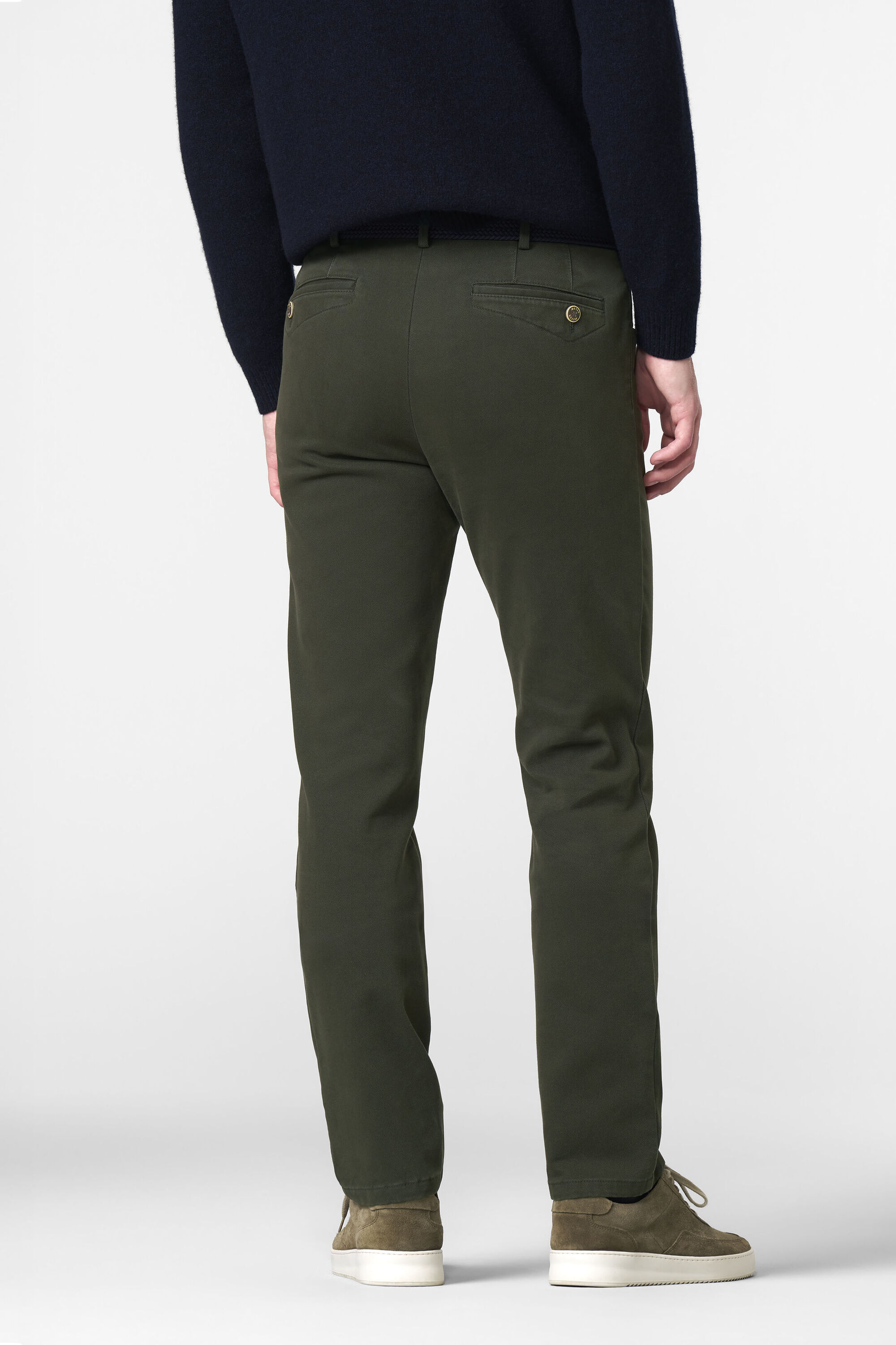 Thumbnail - MEYER Chinos "DUBLIN" aus warmem Winter-Twill