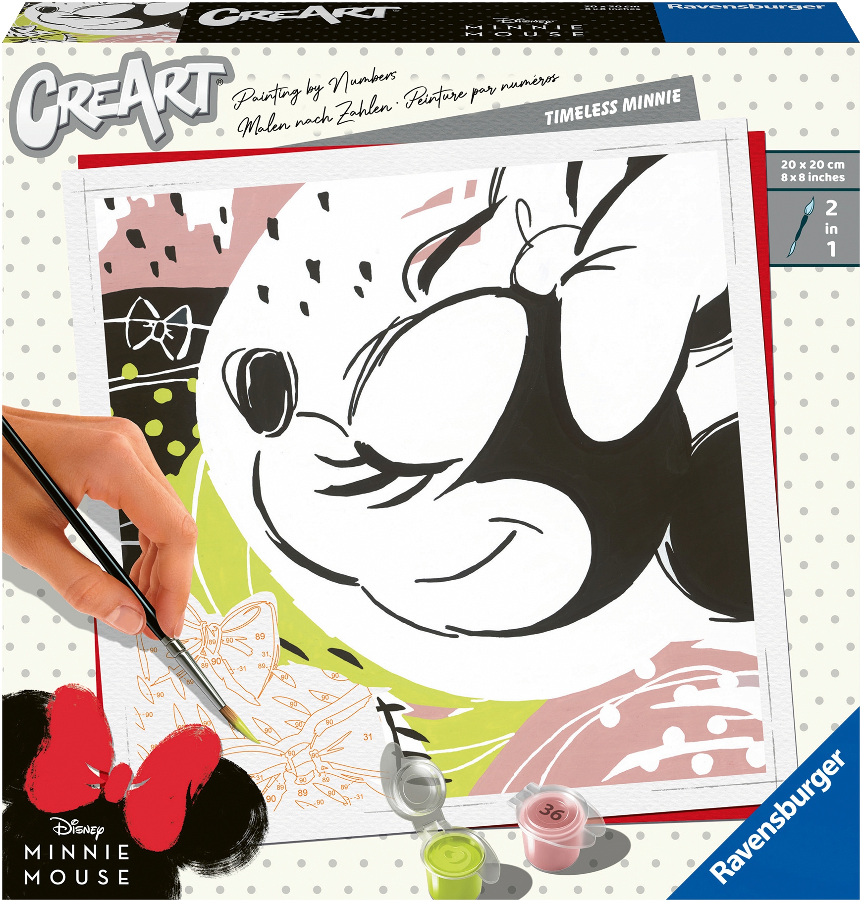 Malen nach Zahlen »CreArt, Timeless Minnie«, Made in Europe, FSC® - schützt Wald -...