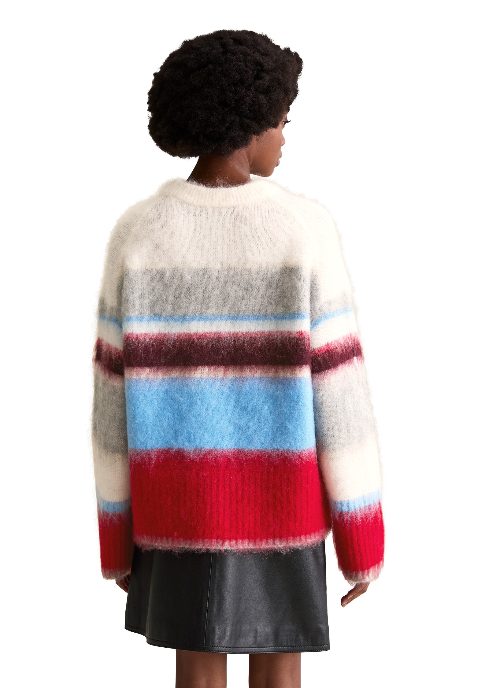 Marc O'Polo DENIM Strickpullover »aus flauschigem Wolle-Mohairwolle-Mix«