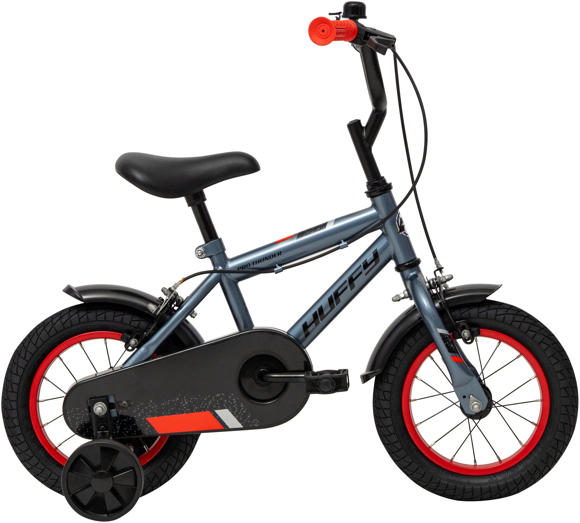 HUFFY Kinderfahrrad "Pro Thunder", 20cm, 12 Zoll (30,48cm) hinten: 12 Zoll (30,48cm)grau, Fahrräder
