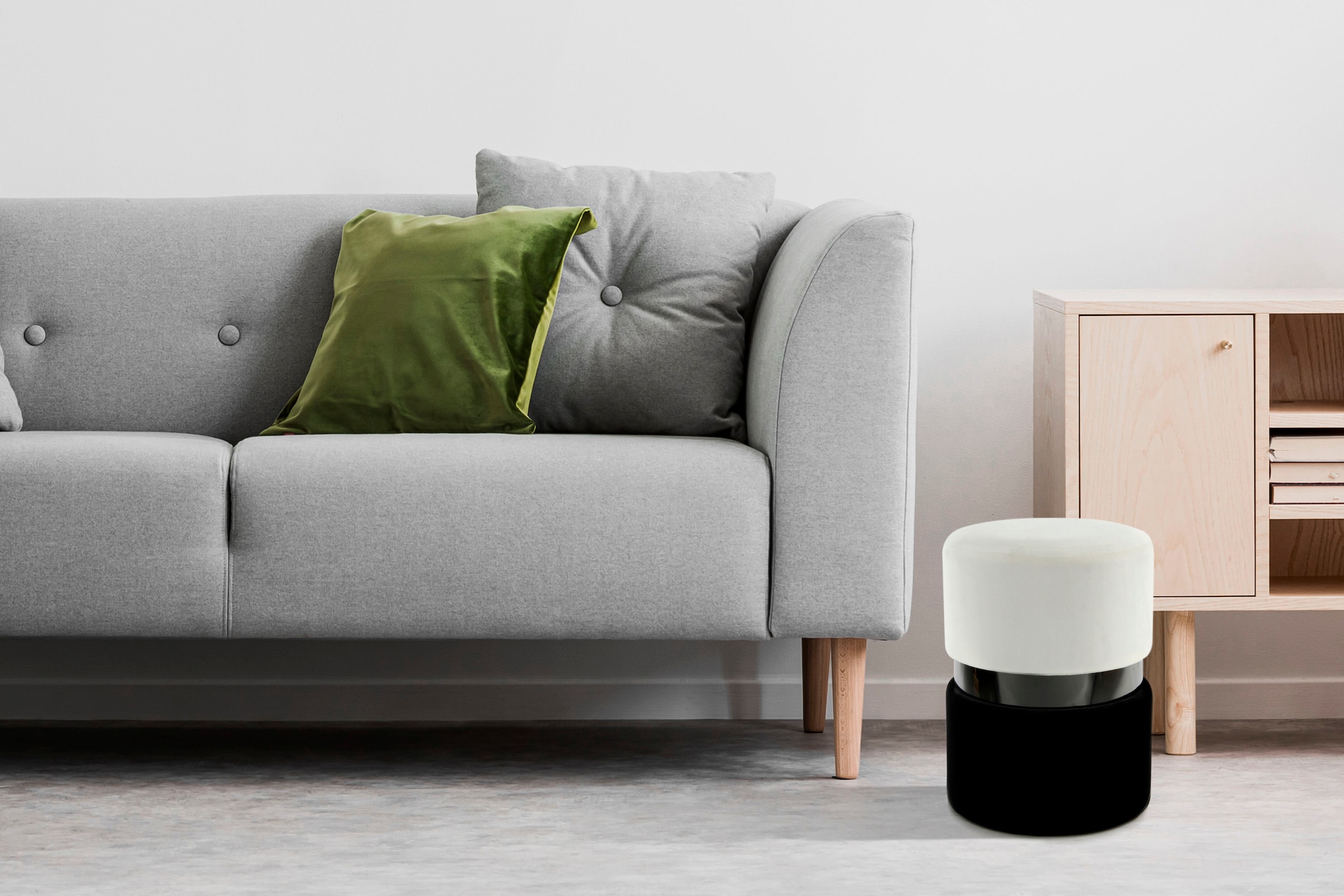 Kayoom Sitzhocker "Hocker Gipsy 825, stilvoller Sitzhocker, runde Form, sti günstig online kaufen