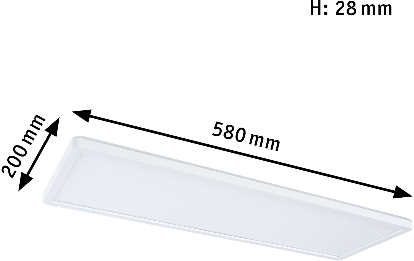 Paulmann LED Panel »Atria Shine«, 1 flammig
