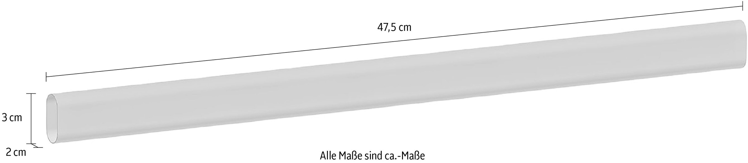 WIEMANN Kleiderstange, 1 Stück