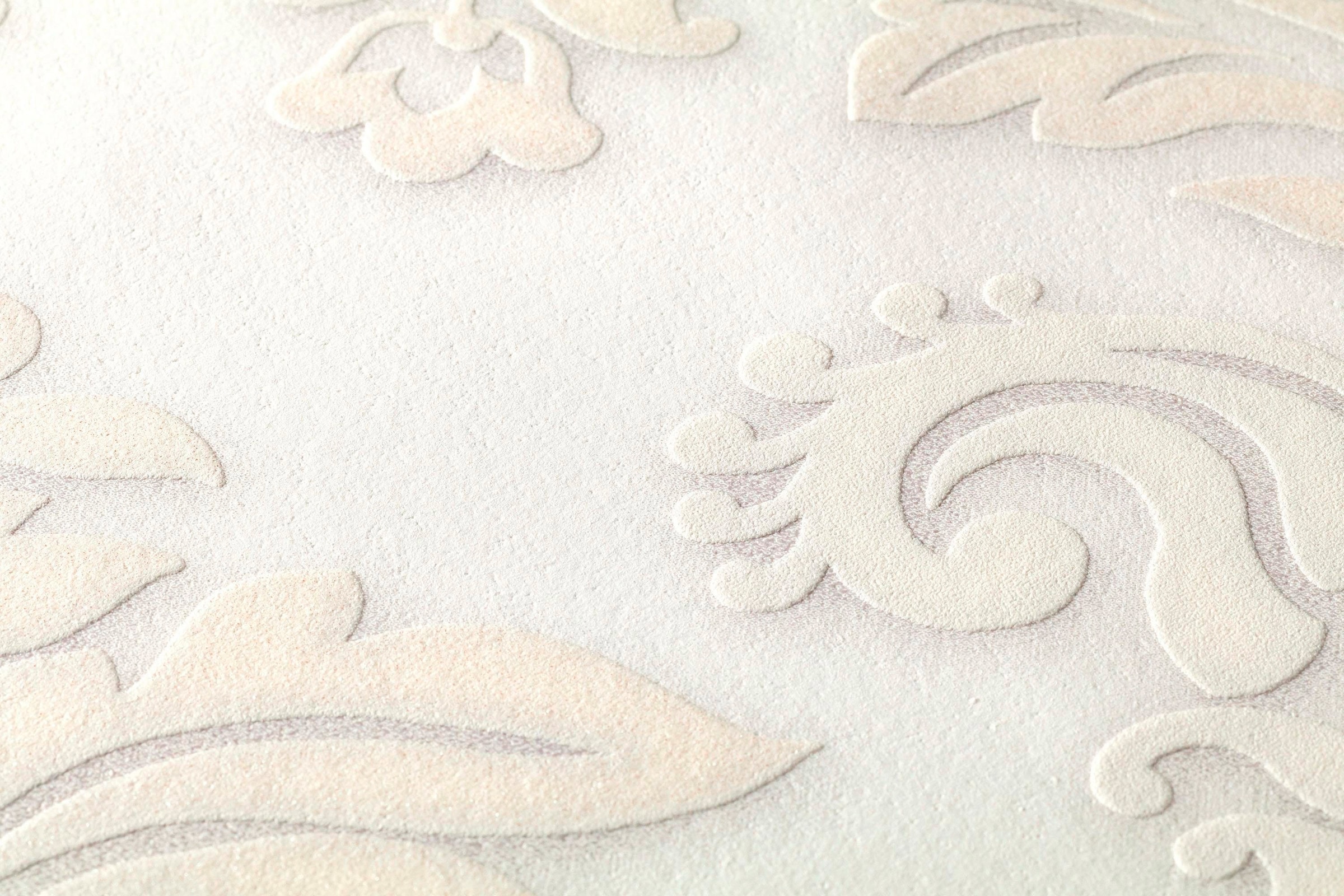 living walls Vliestapete »Metropolitan Stories Lizzy London« Barock | gemustert | ornamental leicht strukturiert Ornament Tapete Barock Metallic Tapeten Wohnzimmer Schlafzimmer Küche