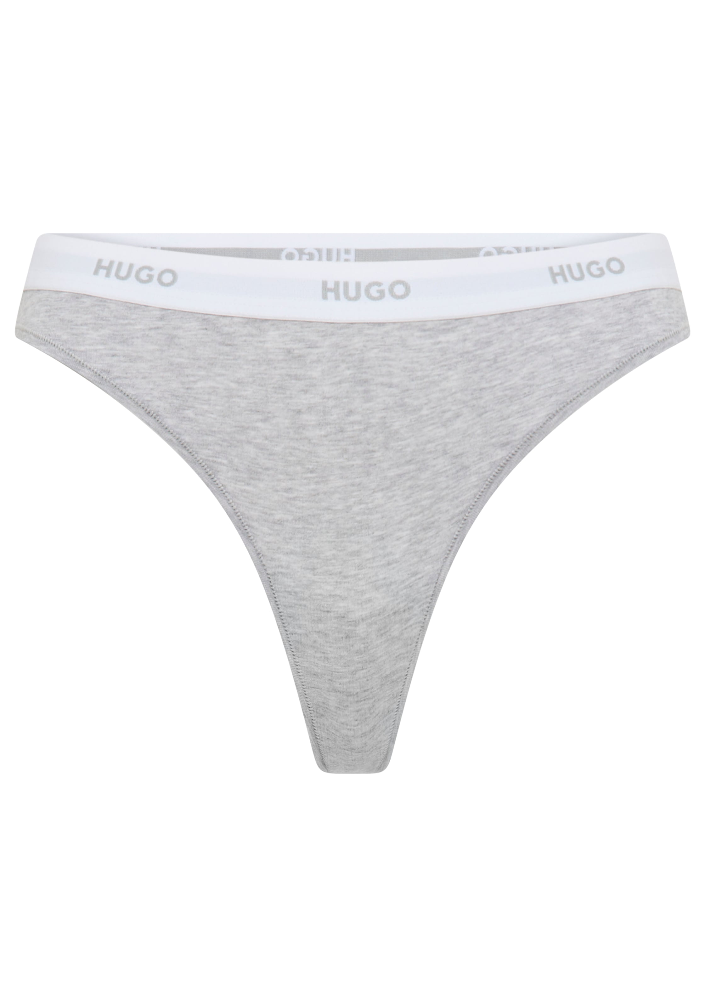 HUGO Underwear String "ID" aus Stretch-Baumwolle mit Logos am Bund günstig online kaufen