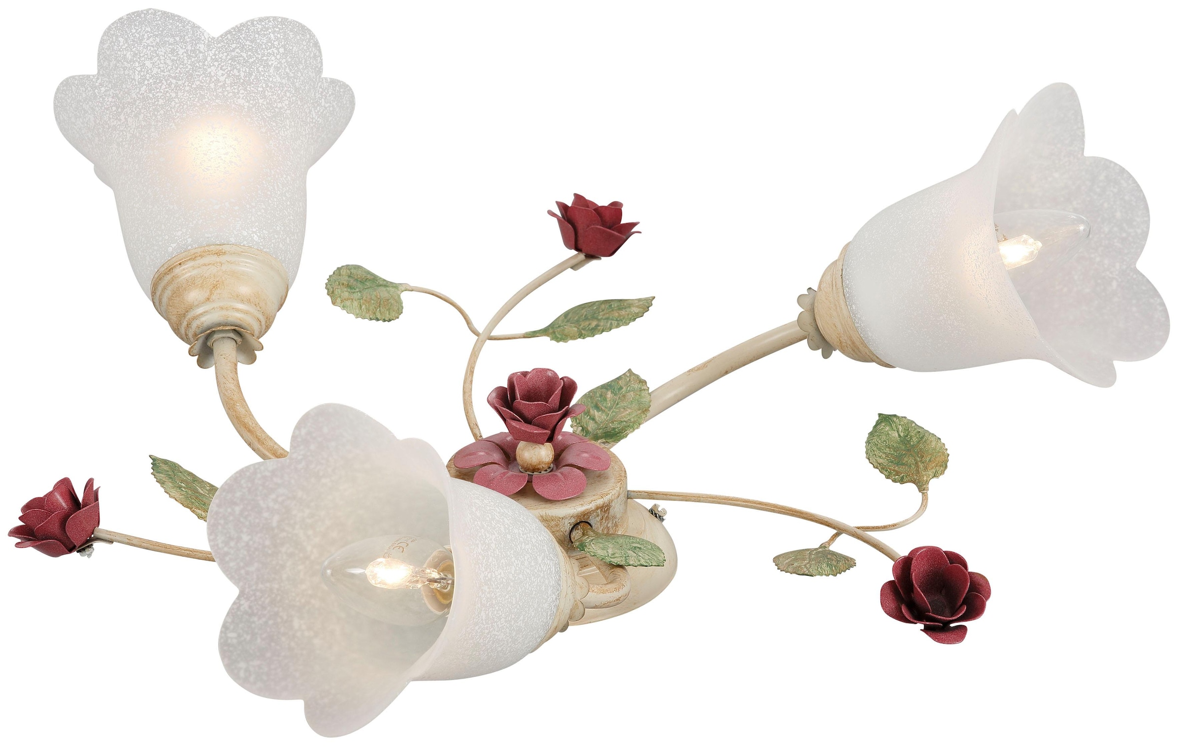 Deckenlampe »ROSA«, BAUR Home Deckenleuchte affaire 3 flammig-flammig, |