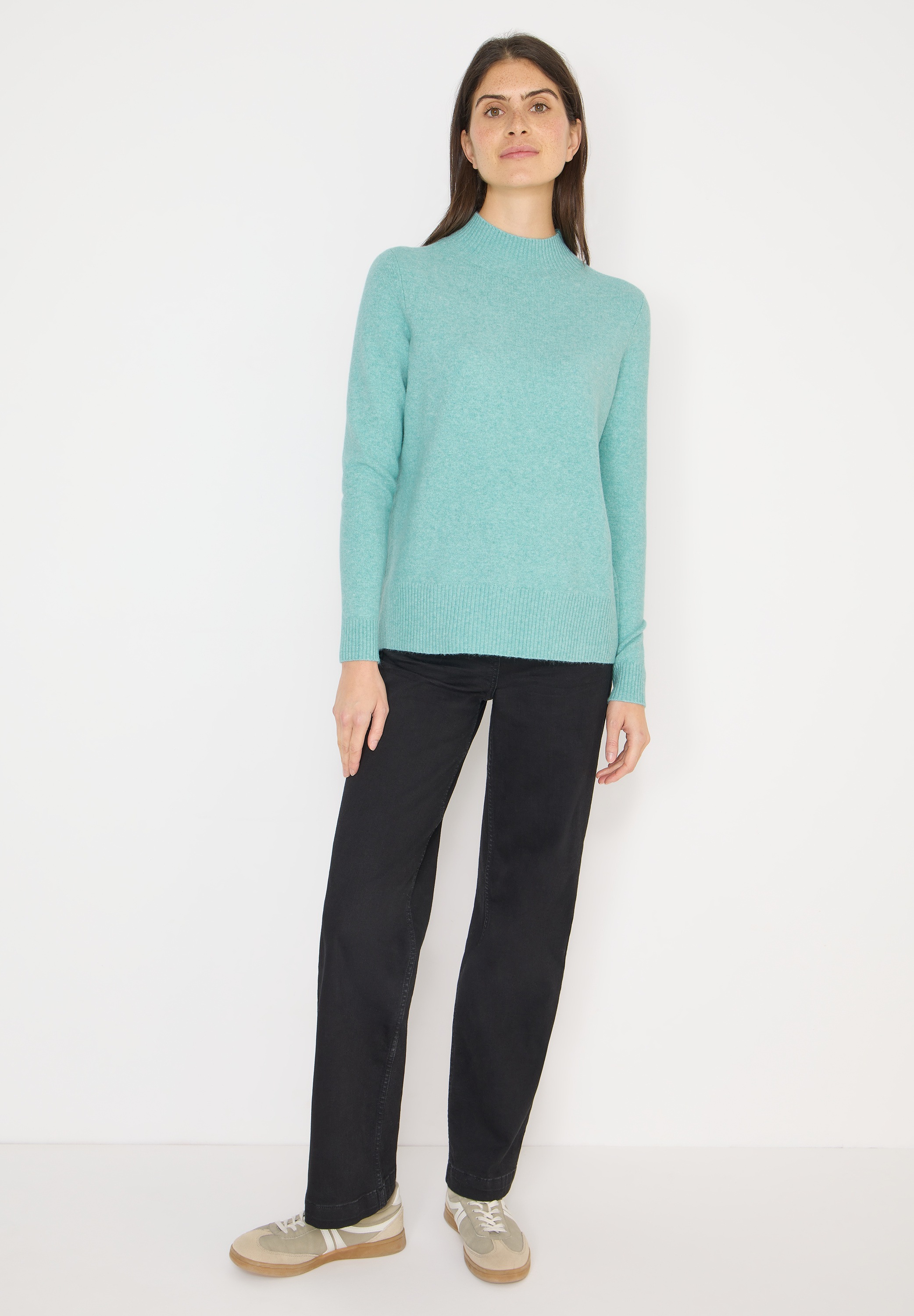 Cecil Women's Knit Pullover Foam Blue Size XL 3