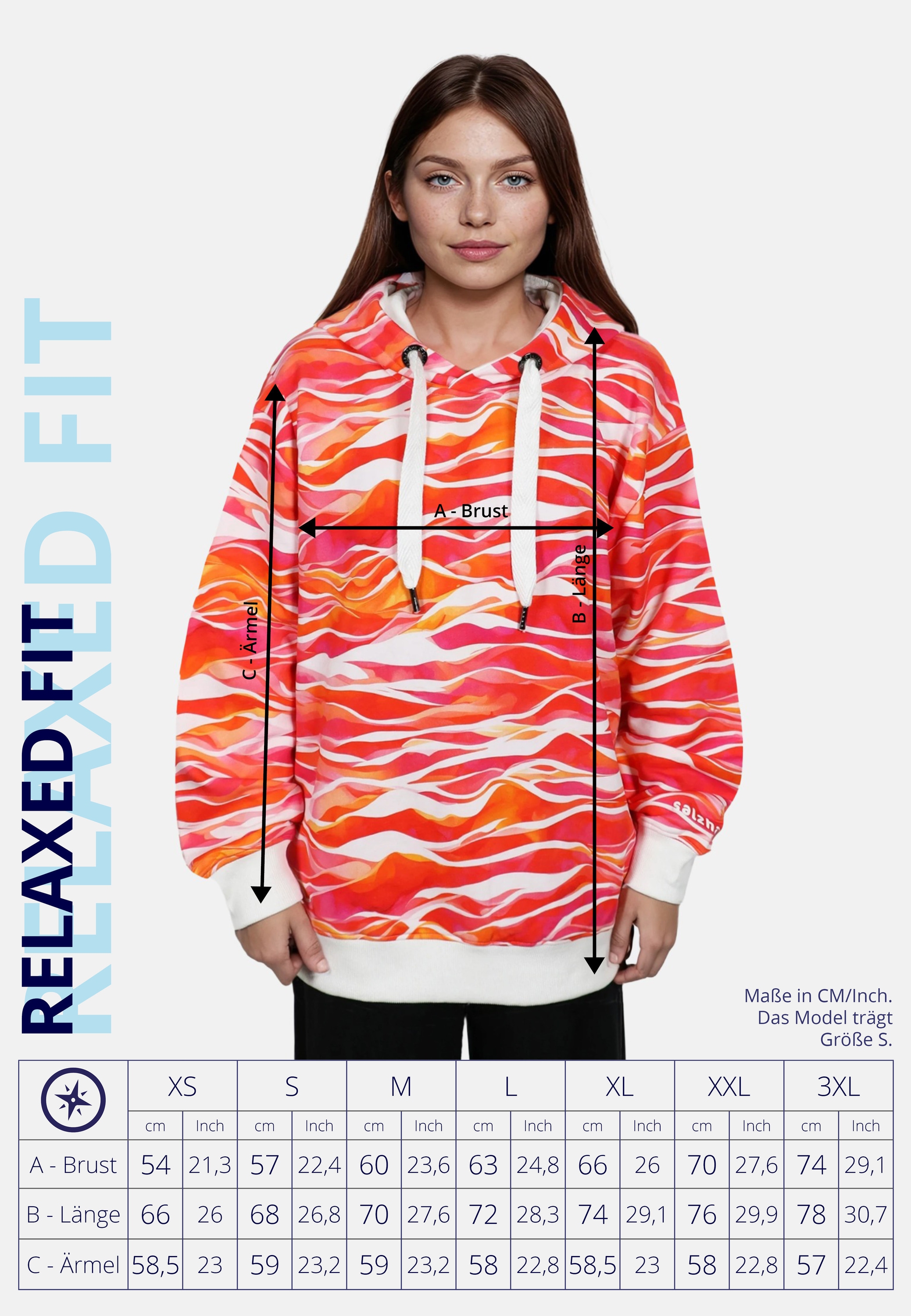 salzhaut Kapuzenpullover »Hoodie VANDAAG«