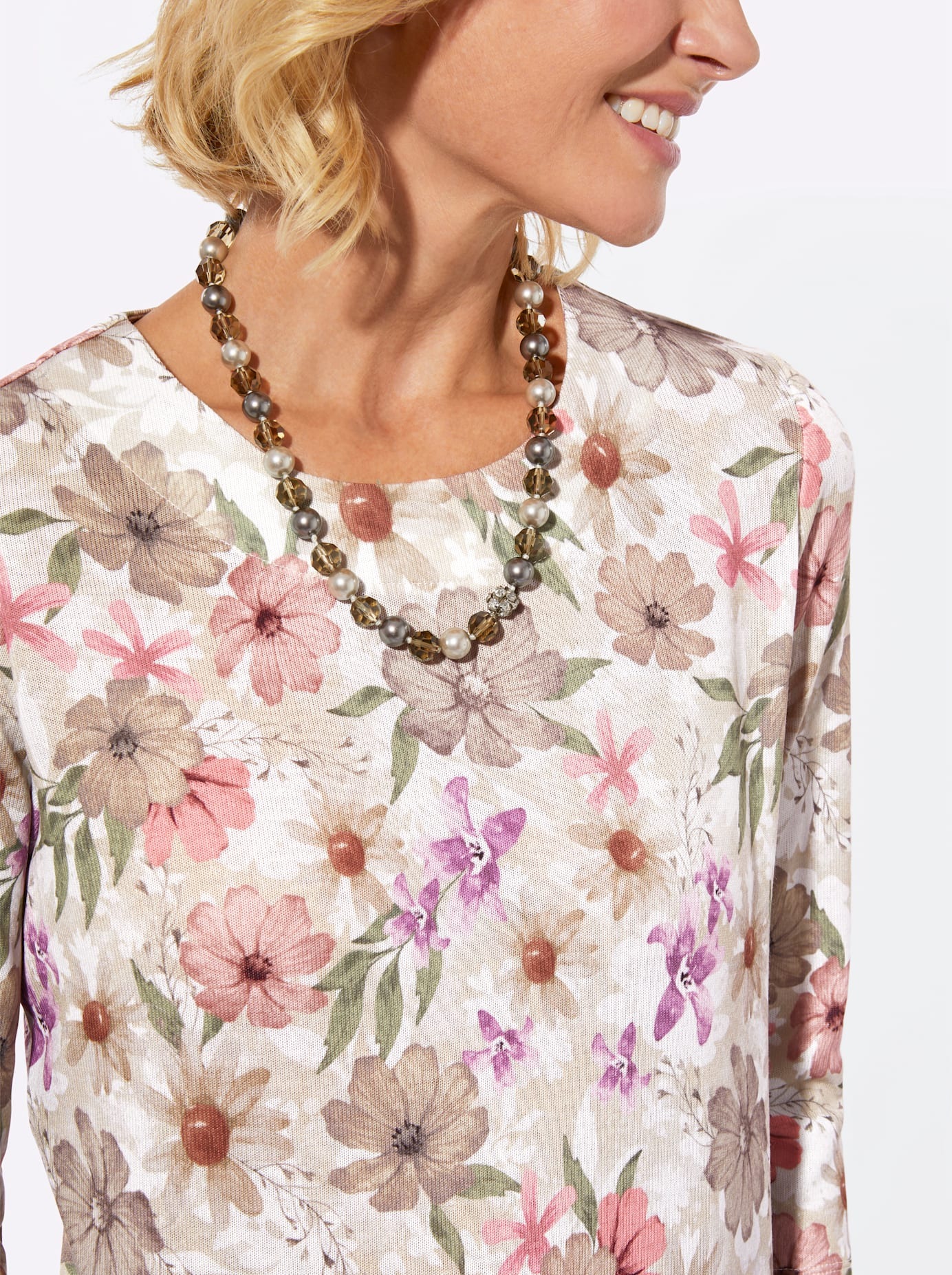 Classic 3/4-Arm-Shirt »Rundhals-Shirt« 1 tlg.