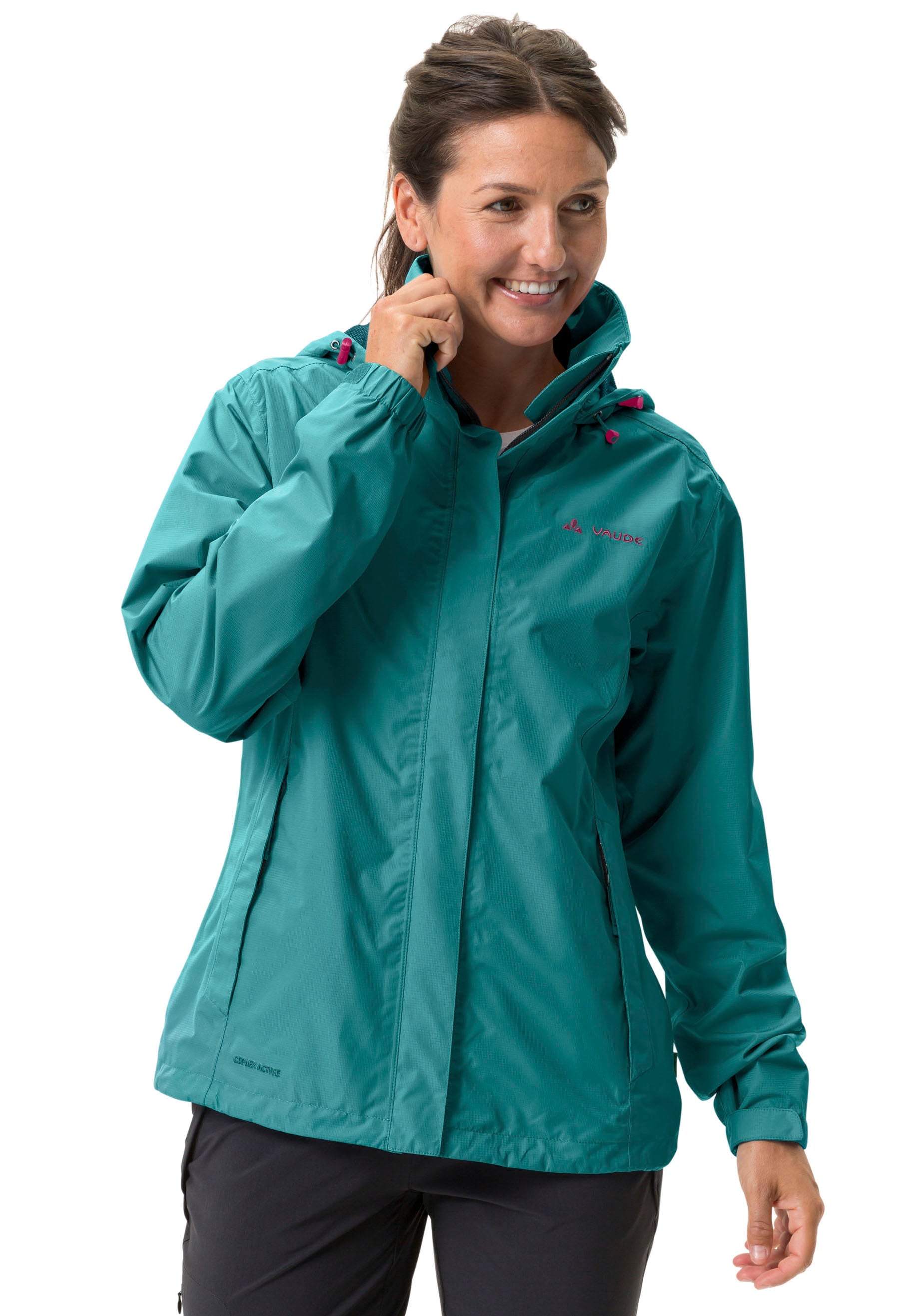 VAUDE Outdoorjacke "WOMENS ESCAPE LIGHT JACKET", (1 St.), mit Kapuze günstig online kaufen