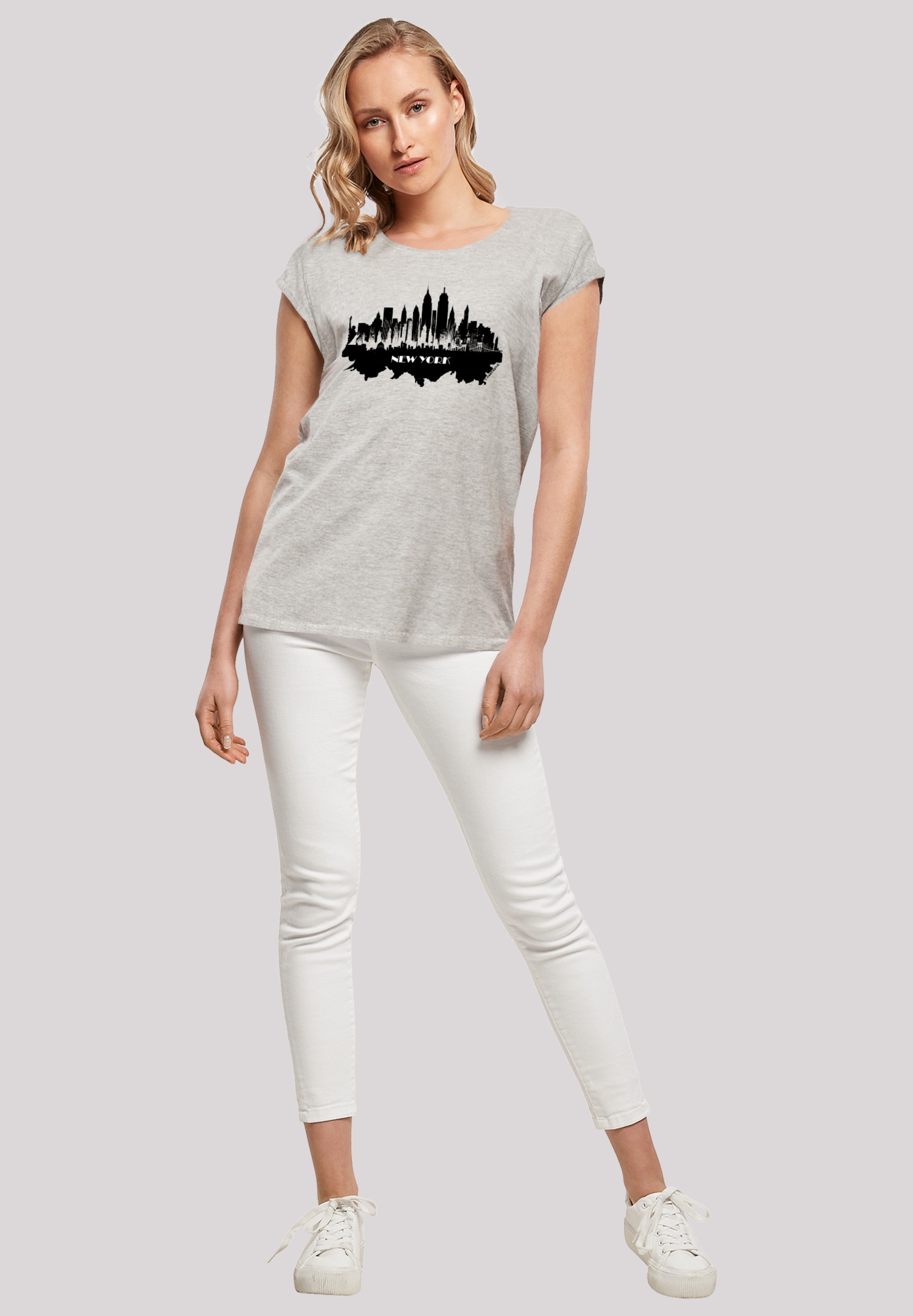 F4NT4STIC T-Shirt »Cities Collection - New York skyline«, Print