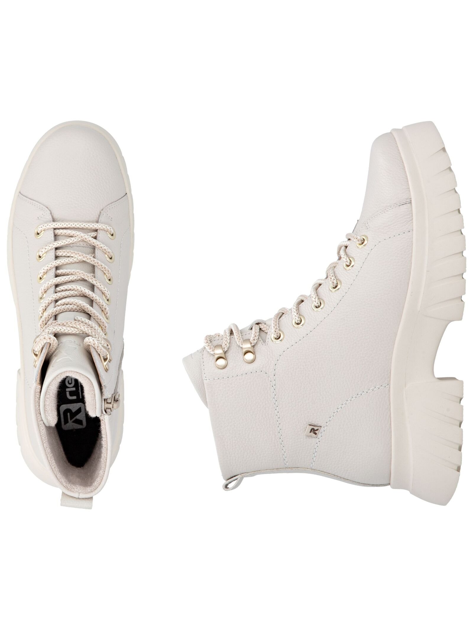 Rieker Schnürstiefelette »Rieker Stiefelette Glattleder«