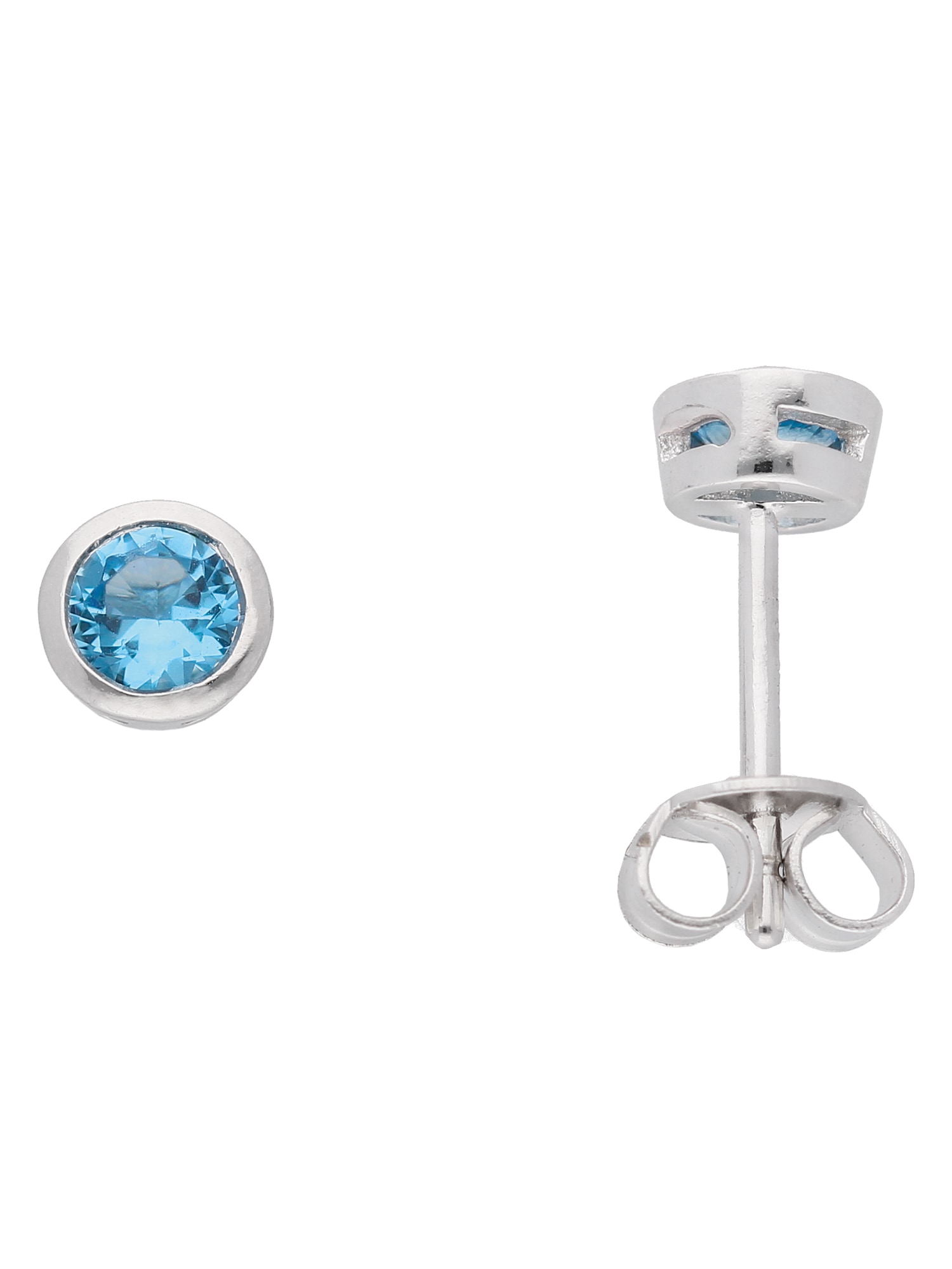 Adelia´s Paar Ohrhänger »925 Silber Ohrringe Ohrstecker Ø 5 mm«, mit  Zirkonia Silberschmuck für Damen online kaufen | BAUR