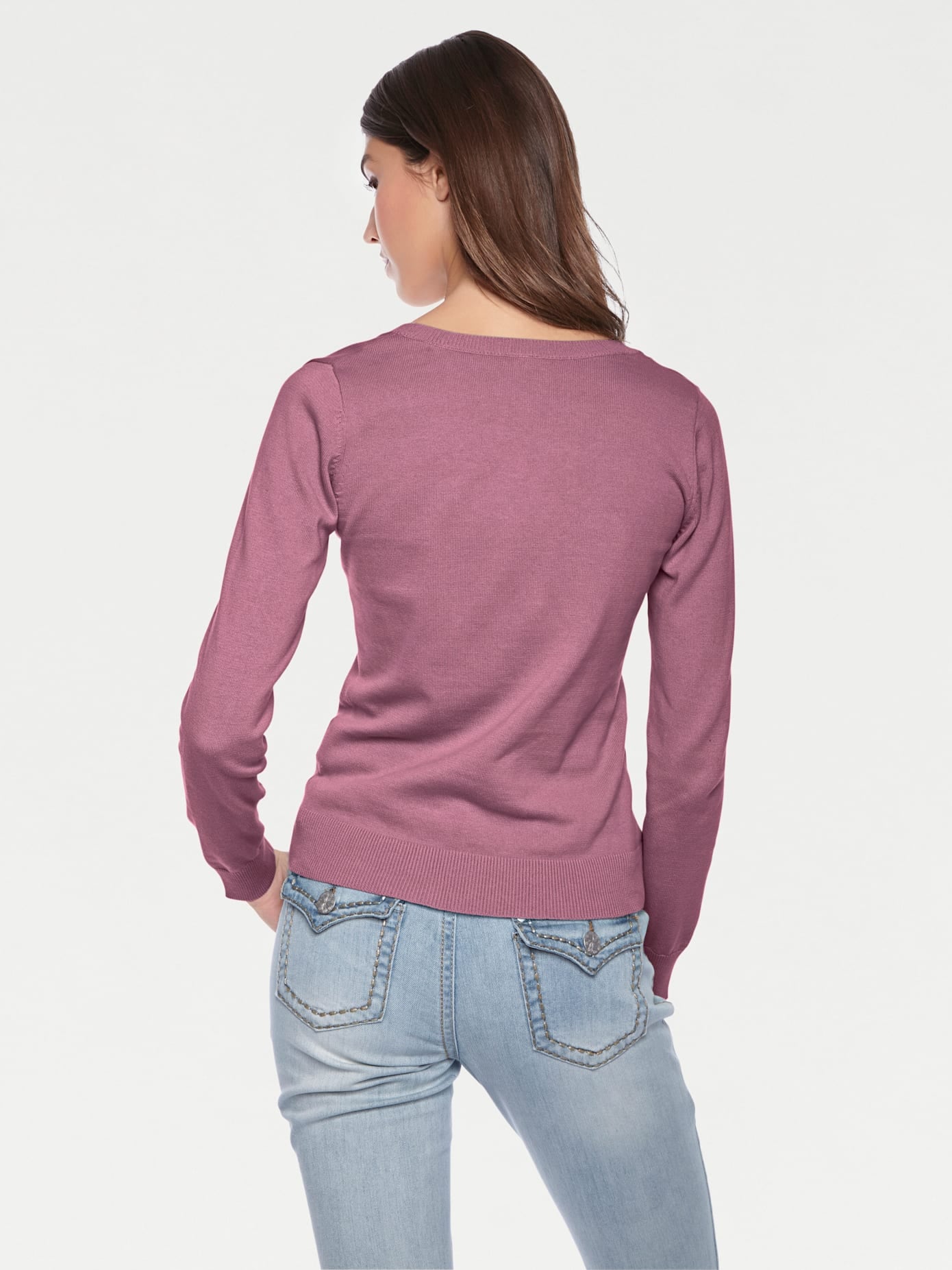 heine Rundhalspullover »Rundhals-Pullover«