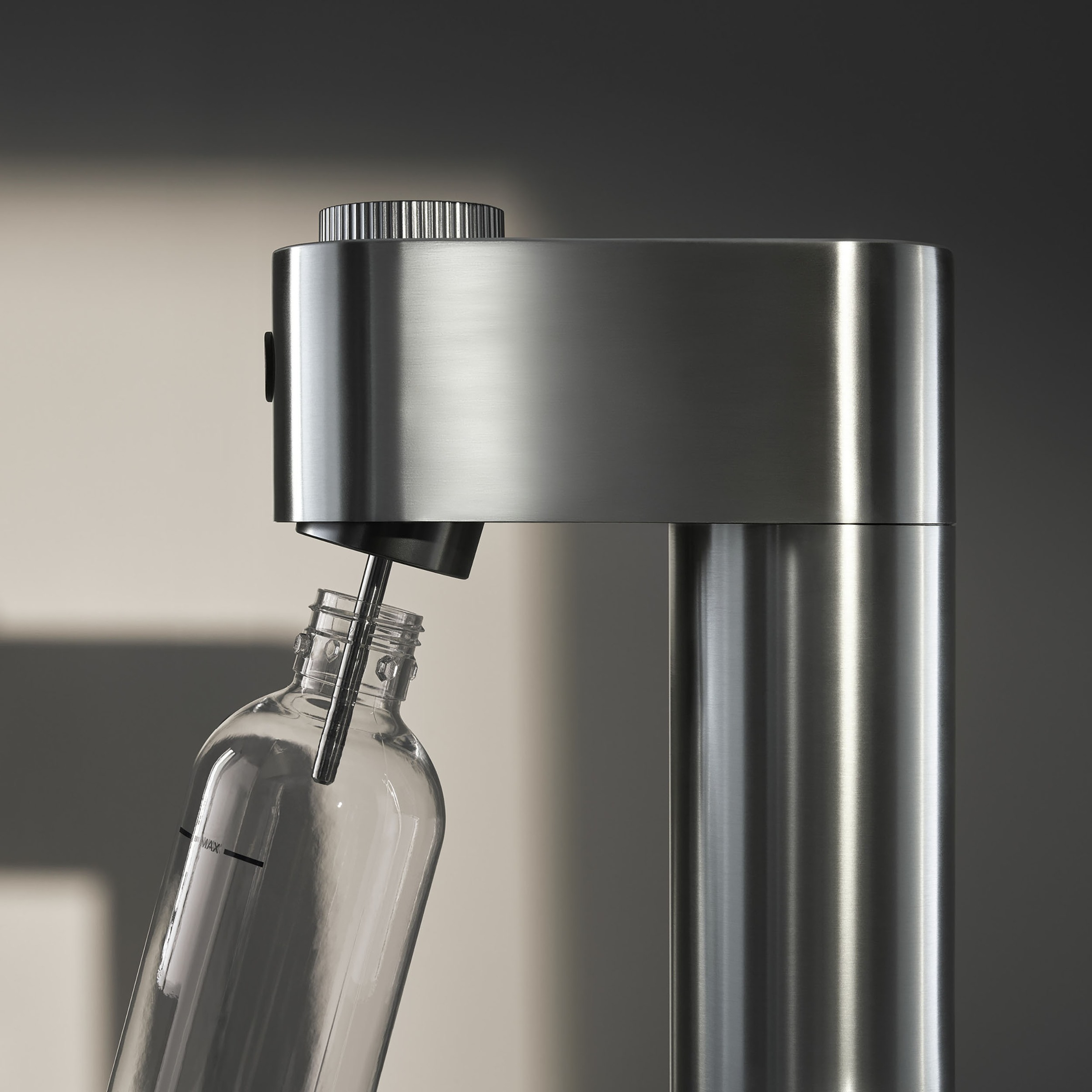 WMF Wassersprudler »Element One« 3 Sprudelgrade, vollautomatisches Sprudeln, Cromargan Edelstahlgehäuse