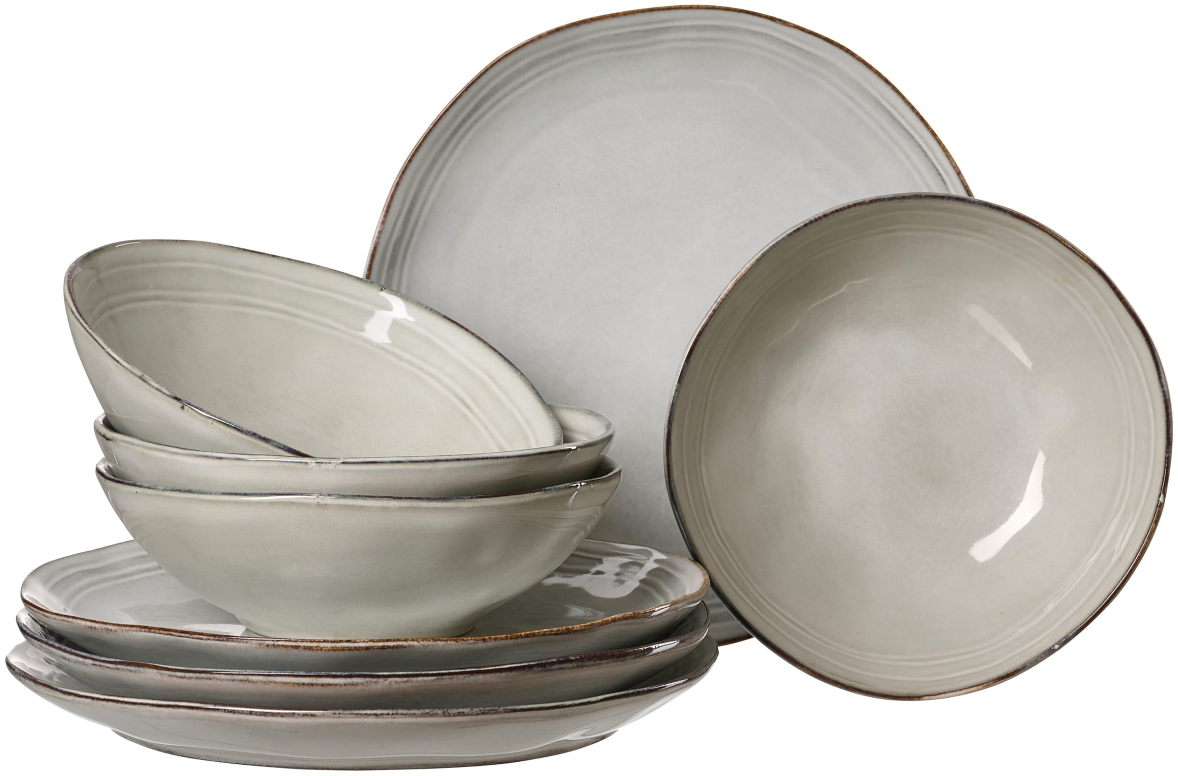 Ritzenhoff & Breker Tafelservice "Kendra" Teller Set, aus Steingut für 4 Pe günstig online kaufen