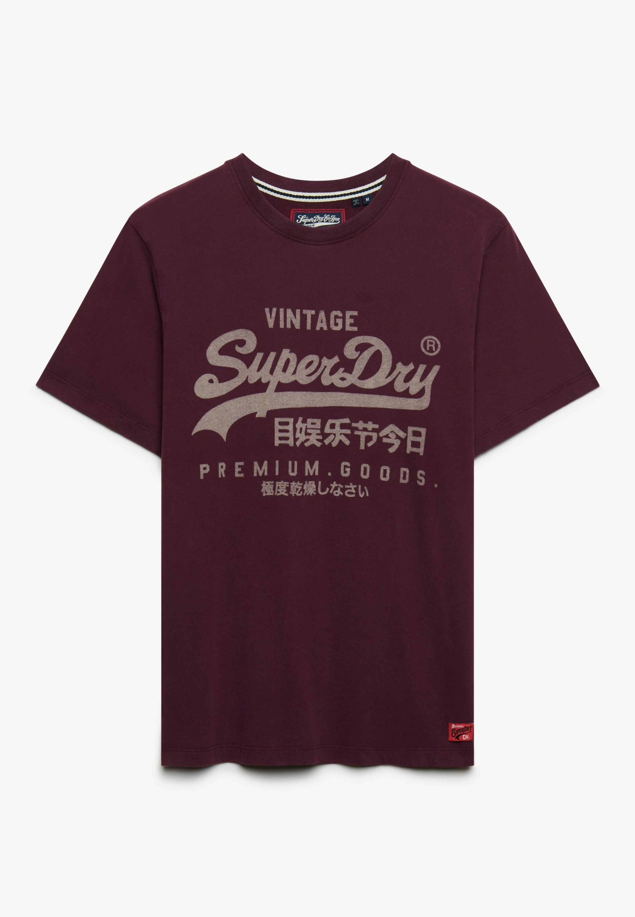 Superdry Rundhalsshirt »VL CLASSIC TEE« Baumwolle, relaxed fit