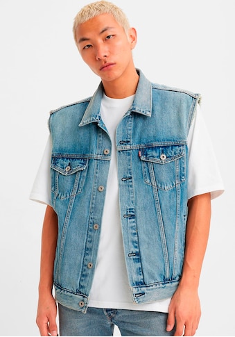 Jeansweste »RELAXED TRUCKER VEST MED INDIGO - WORN IN«