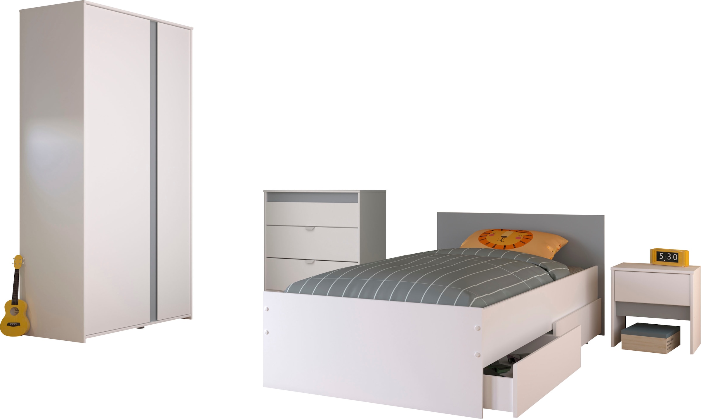 Parisot Jugendzimmer-Set »Pirouette«, (Set, 5 tlg.)