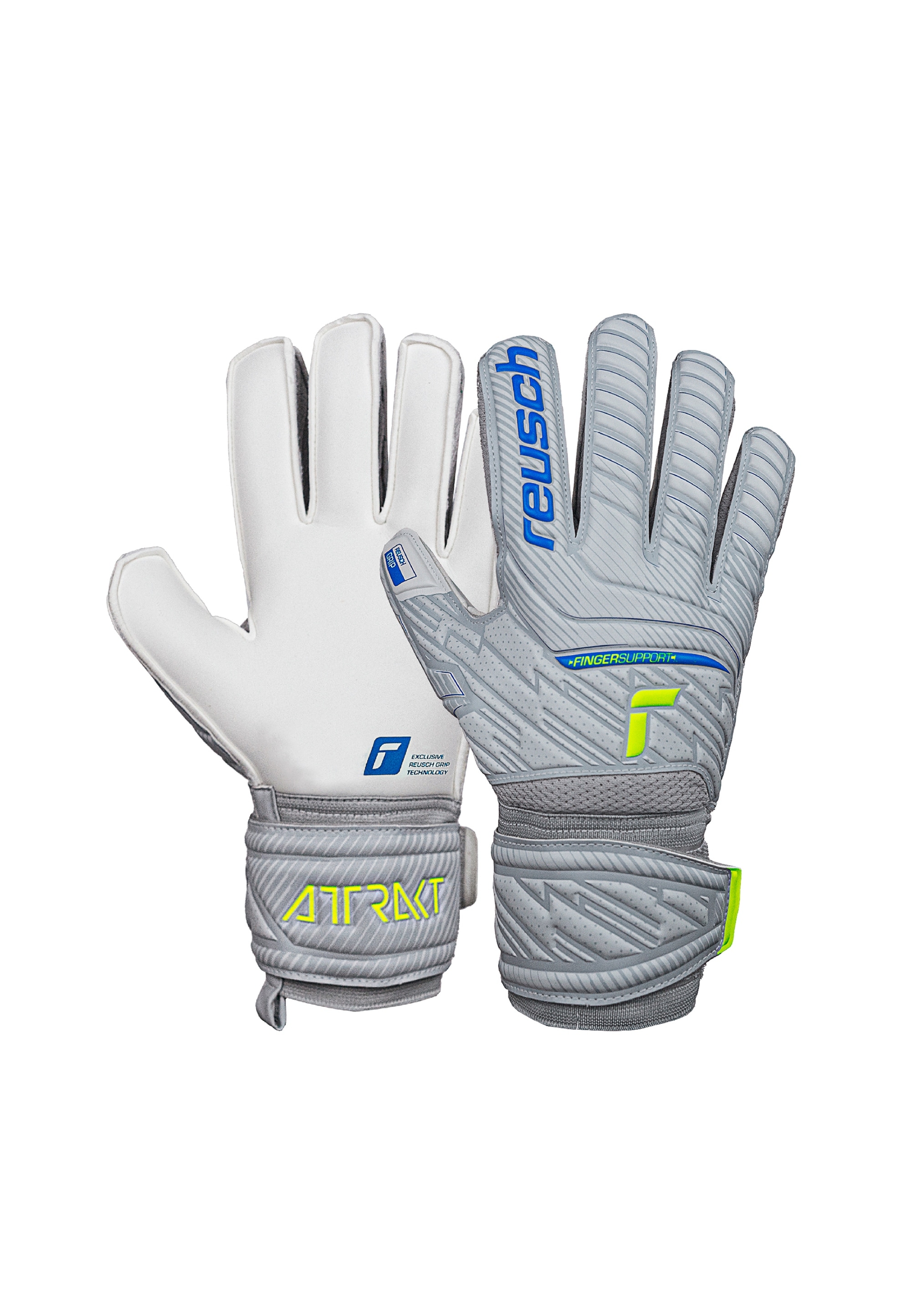 Reusch Torwarthandschuhe "Attrakt Grip Finger Support" mit praktischem Fing günstig online kaufen
