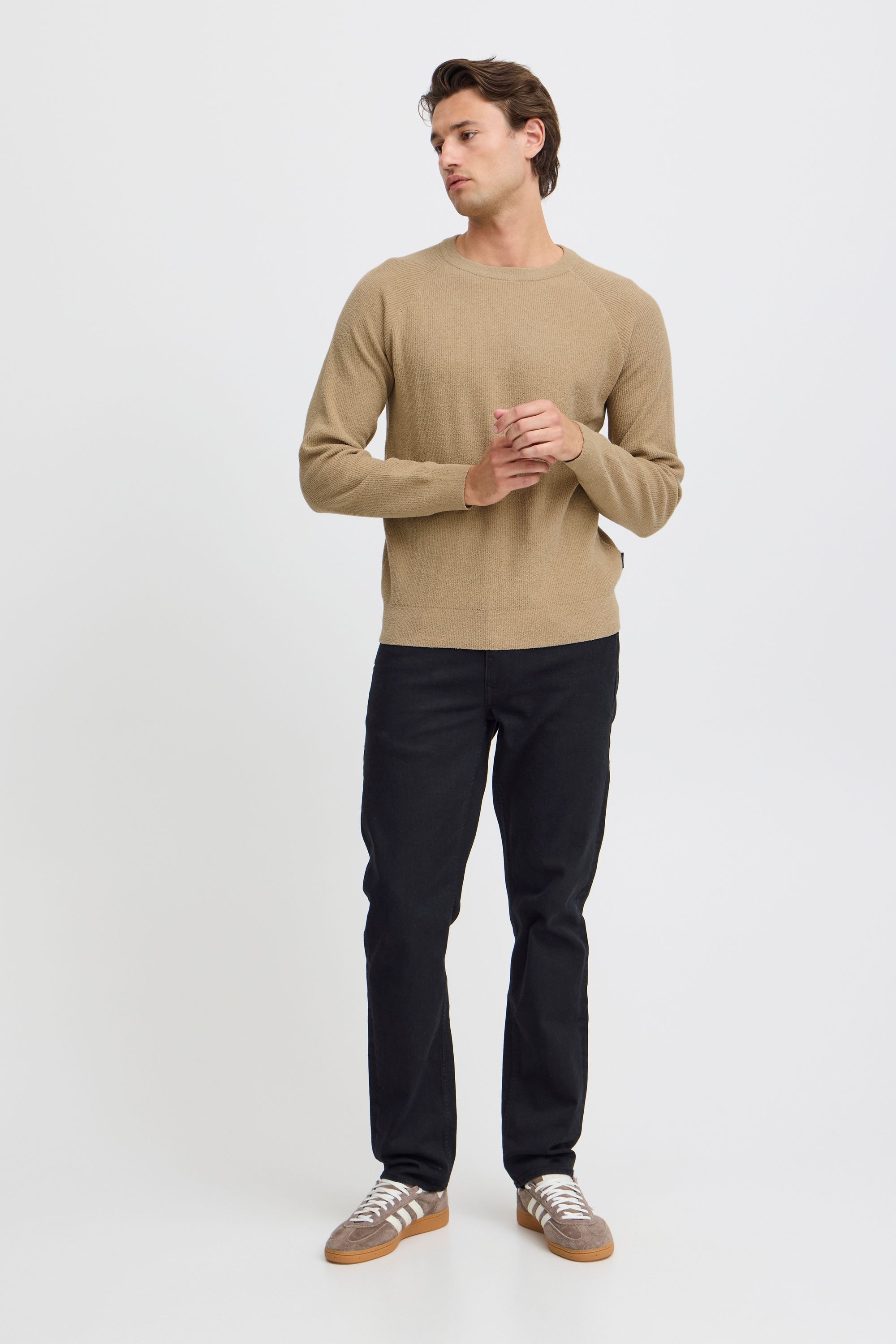 Blend Strickfleece-Pullover "Strickpullover BHPullover" günstig online kaufen