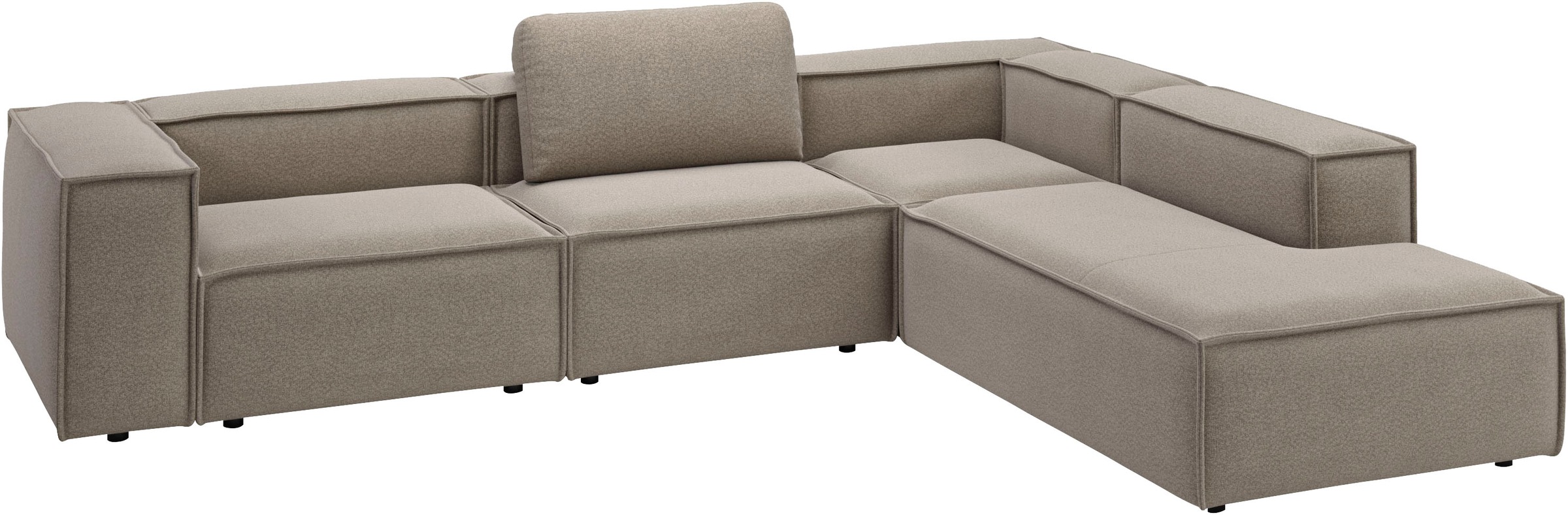 Places of Style Ecksofa »Watertown moderne L-Form«, Breite 311 cm