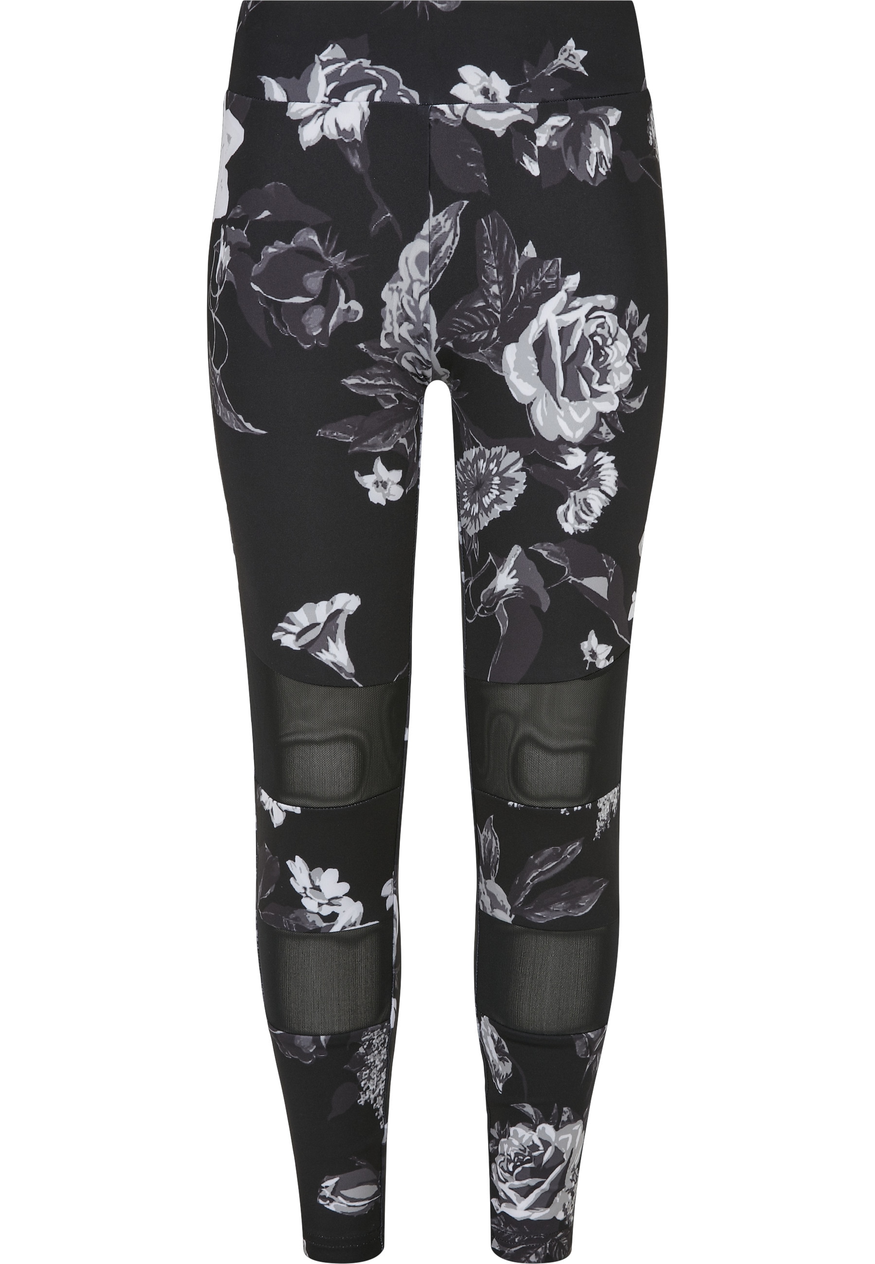 URBAN CLASSICS Leggings "Urban Classics Damen Girls Tech Mesh AOP Leggings"