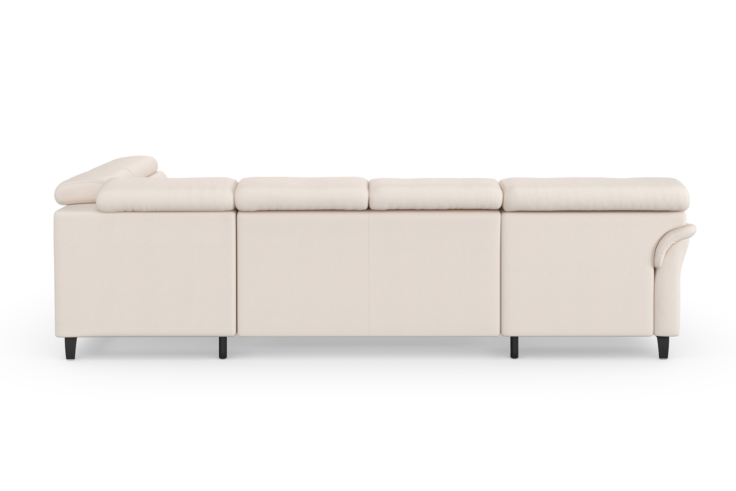 sit&more Wohnlandschaft »Marano U-Form« inklusive Kopfteilverstellung, wahlweise mit Bettfunktion, Bettkasten